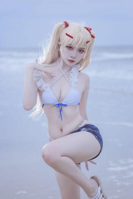 No.138-碧蓝苏塞克斯泳装 [20P]-coswz-cos王者