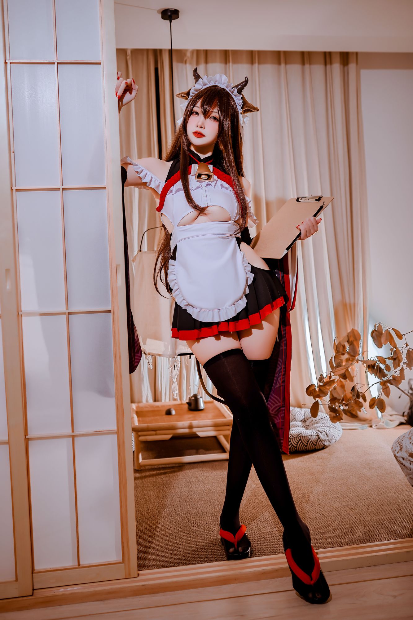 图片[6]-No.145 – 碧蓝樫野女仆 [33P]-coswz-cos王者