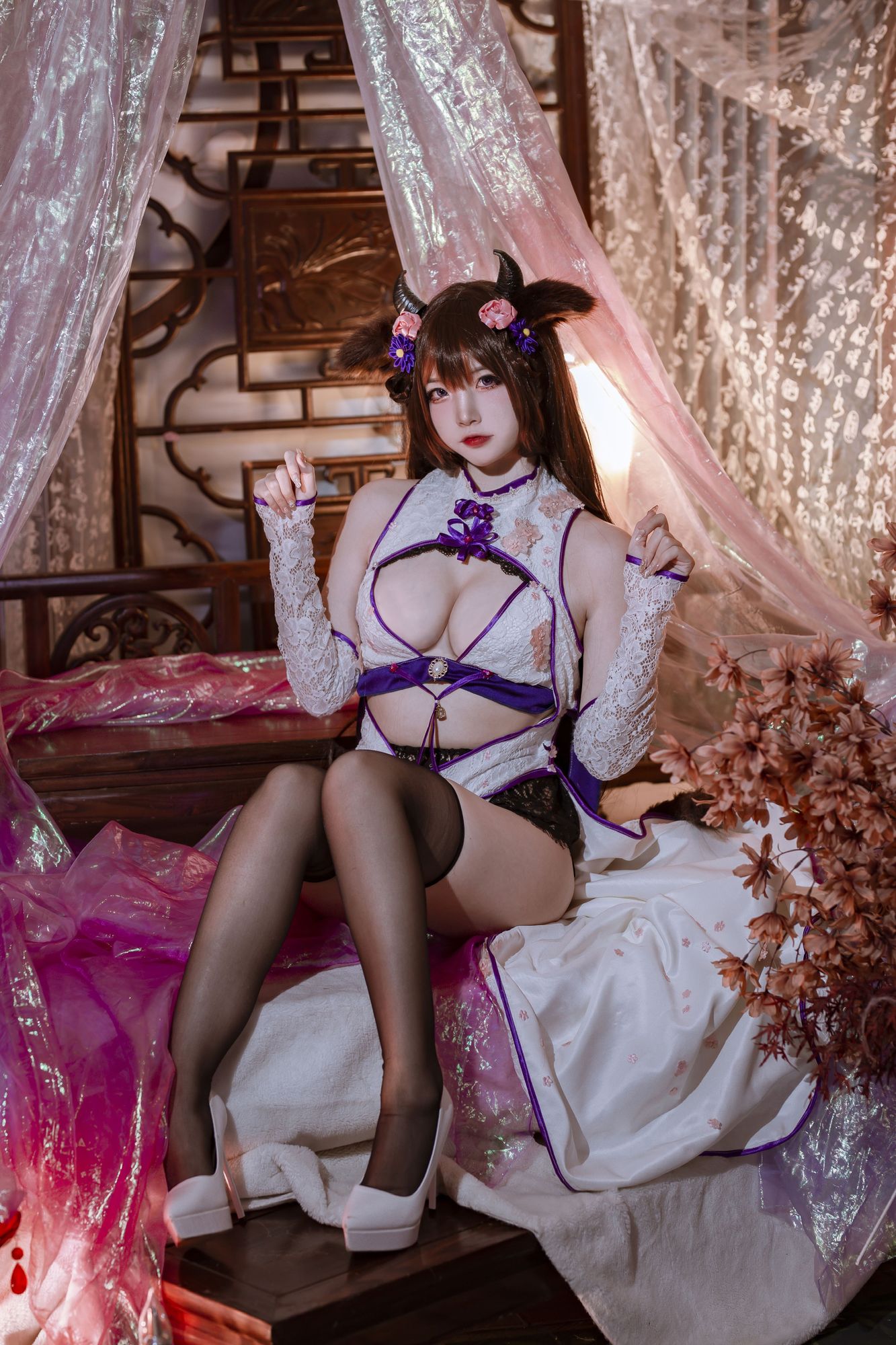 图片[6]-No.146 – 碧蓝樫野旗袍 [24P]-coswz-cos王者