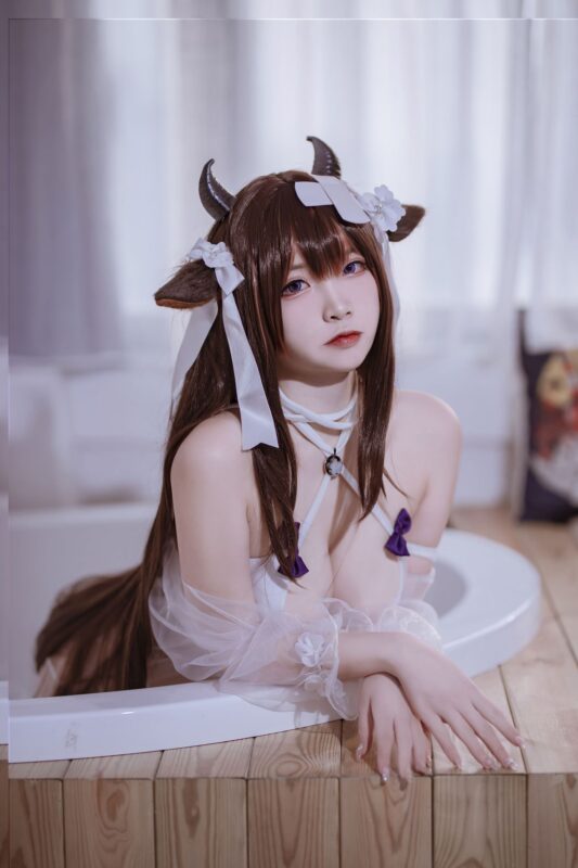 No.147 – 碧蓝樫野 泳装 [20P]-coswz-cos王者