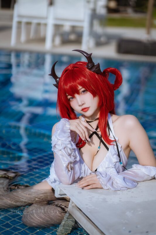 No.158 – 泰拉夏日纪事 方舟史尔特尔泳装 [40P]-coswz-cos王者