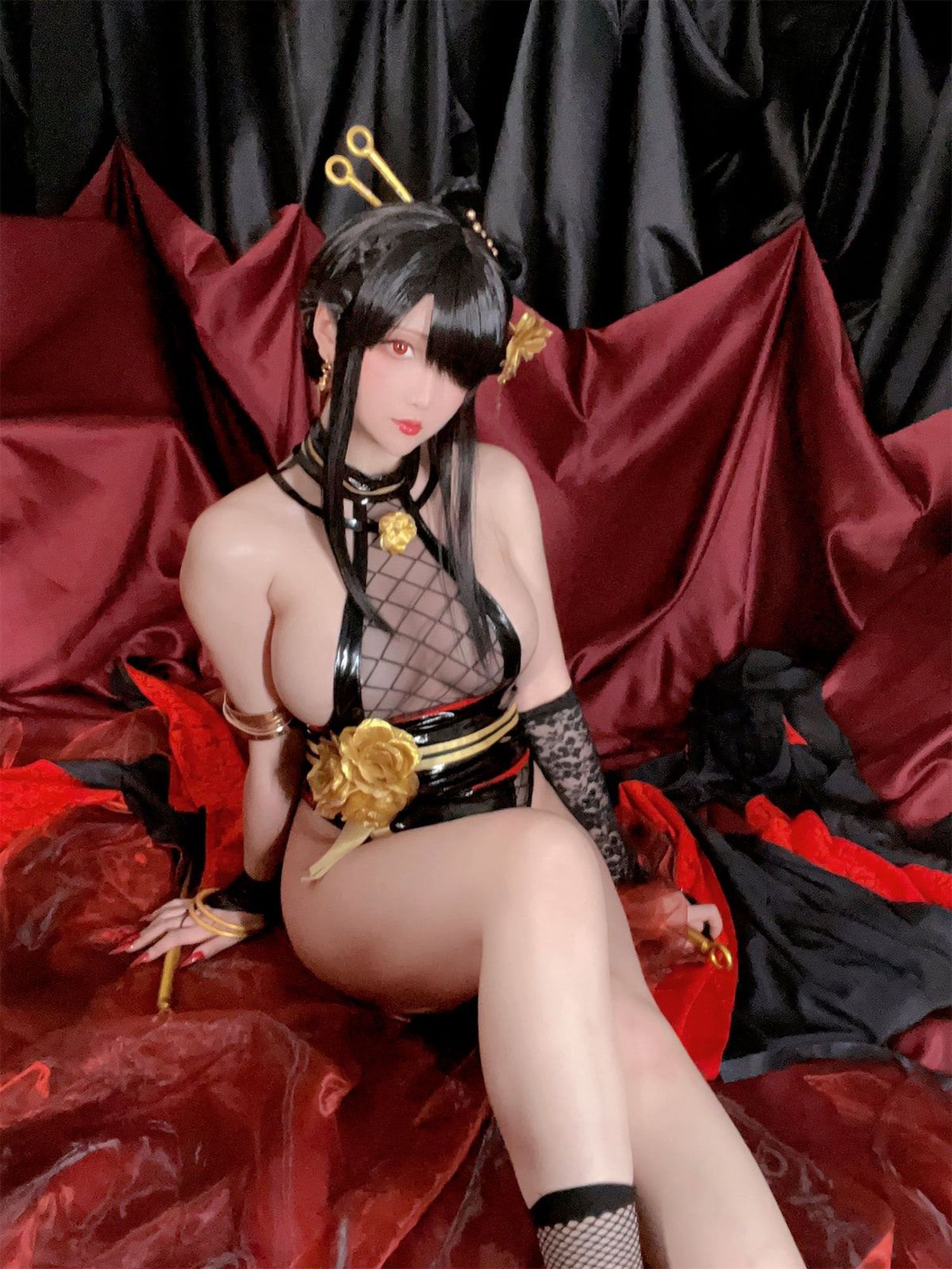 图片[6]-No.171-圣诞节 约尔3 同人和风战斗服 [78P 4V]-coswz-cos王者
