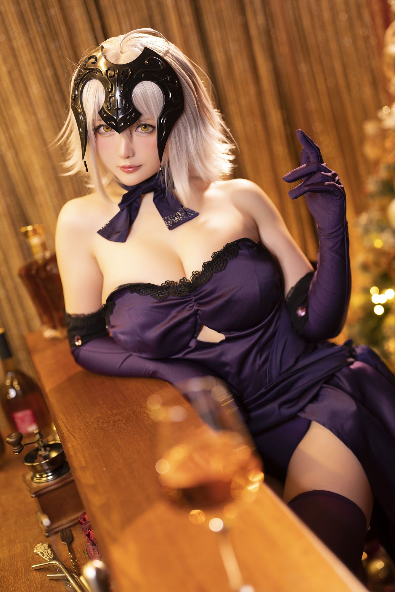 图片[21]-No.173-圣诞节 赠品 黑贞 [41P]-coswz-cos王者
