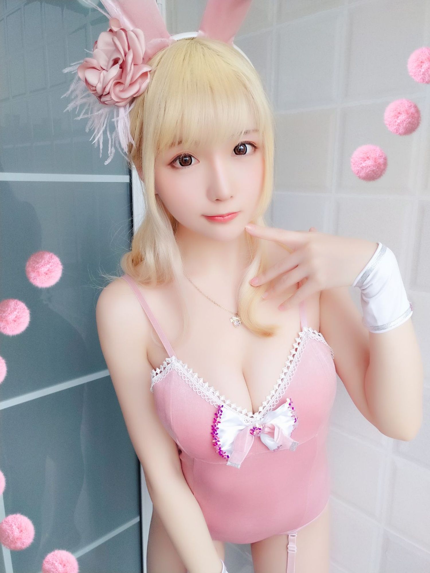 图片[6]-No.001-粉红泡泡包 – PINK兔女郎 [31P]-coswz-cos王者