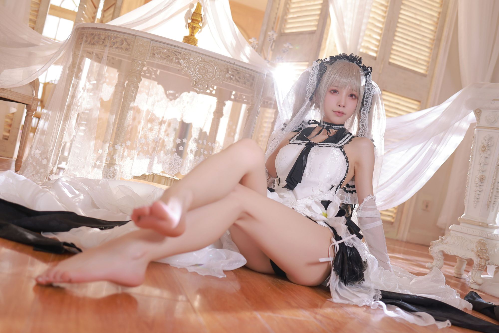 图片[27]-No.085-碧蓝航线 可畏 – 婚纱 [45P]-coswz-cos王者