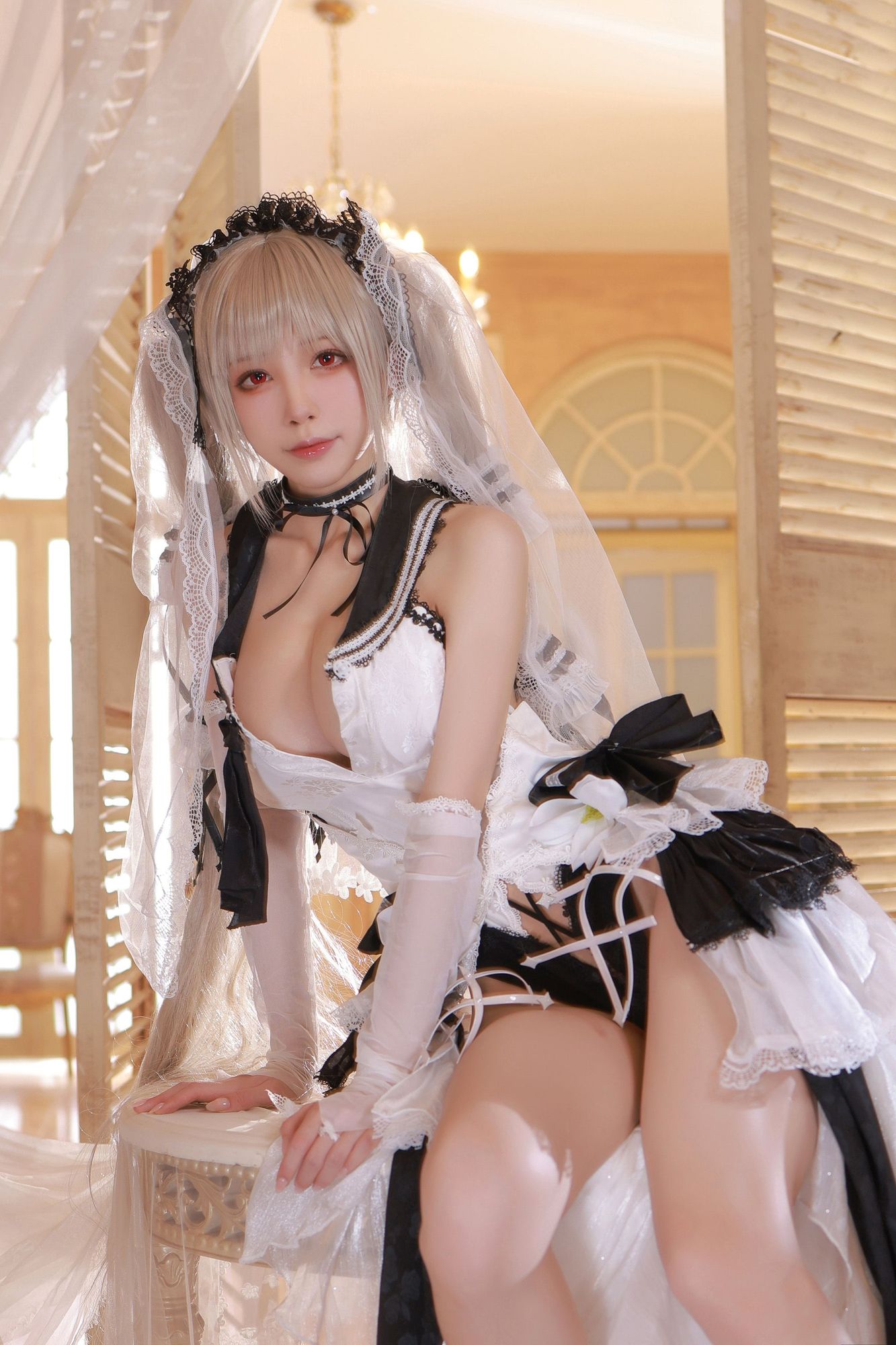 图片[15]-No.085-碧蓝航线 可畏 – 婚纱 [45P]-coswz-cos王者