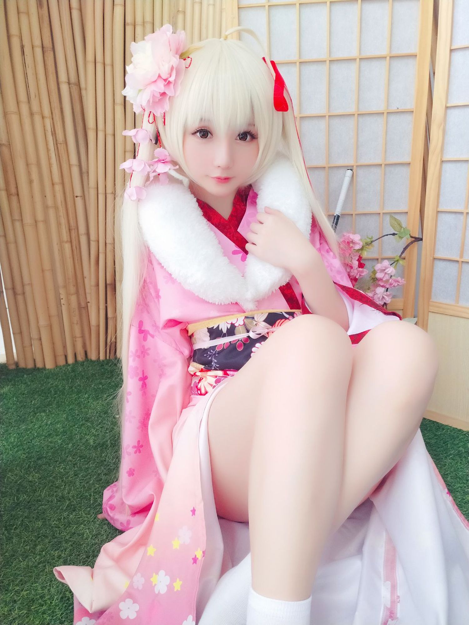图片[7]-No.001-粉红泡泡包 – 穹和服 [9P]-coswz-cos王者