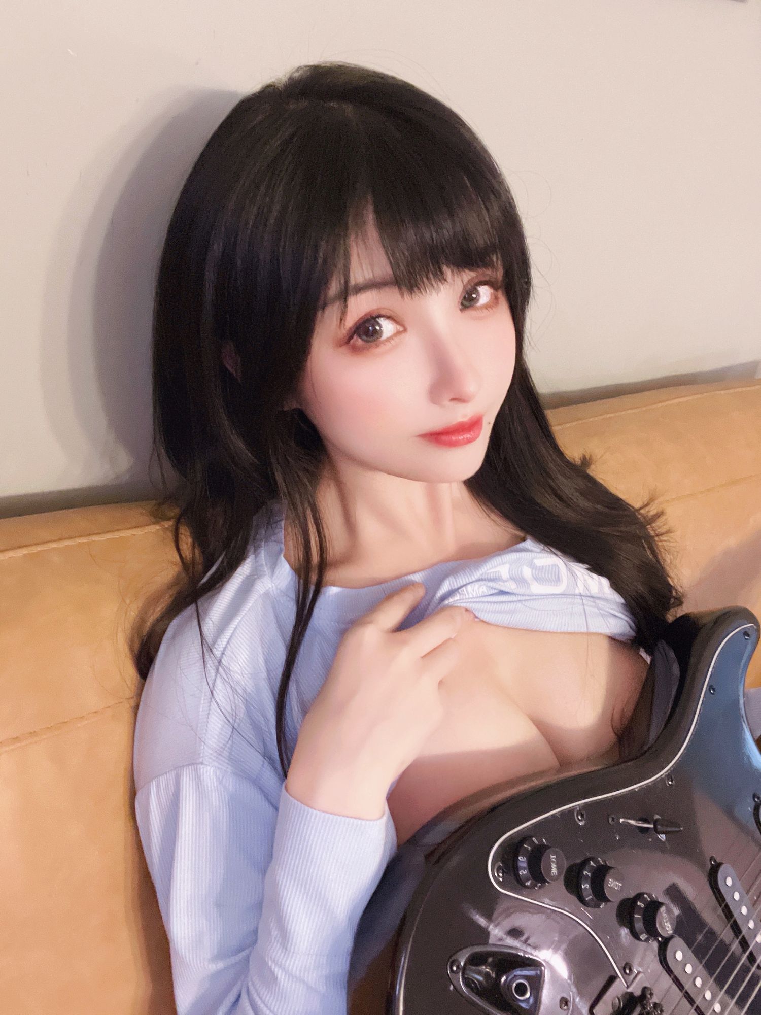 图片[6]-No.073-吉他妹妹系带裙 [45P 1V]-coswz-cos王者