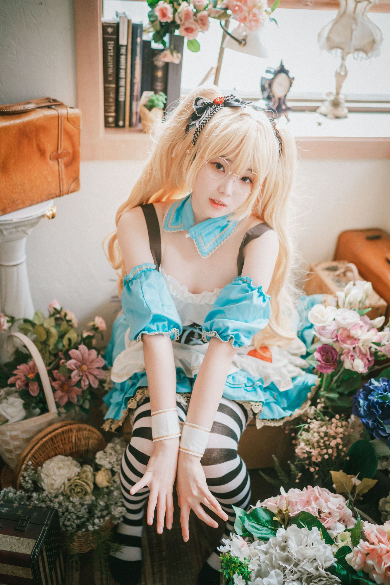 图片[47]-No.001-Alice in Glasses [49P]-coswz-cos王者