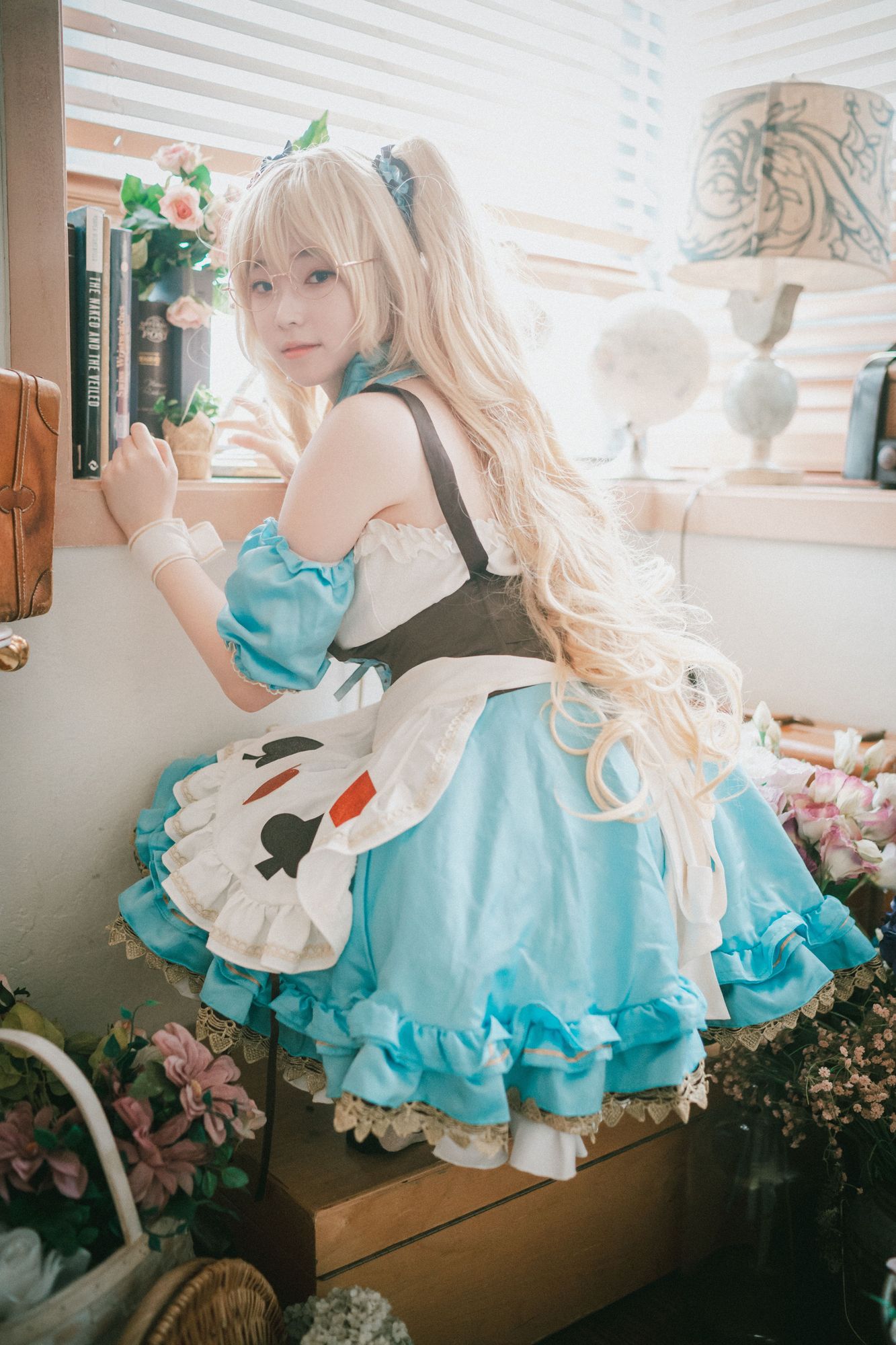 图片[43]-No.001-Alice in Glasses [49P]-coswz-cos王者