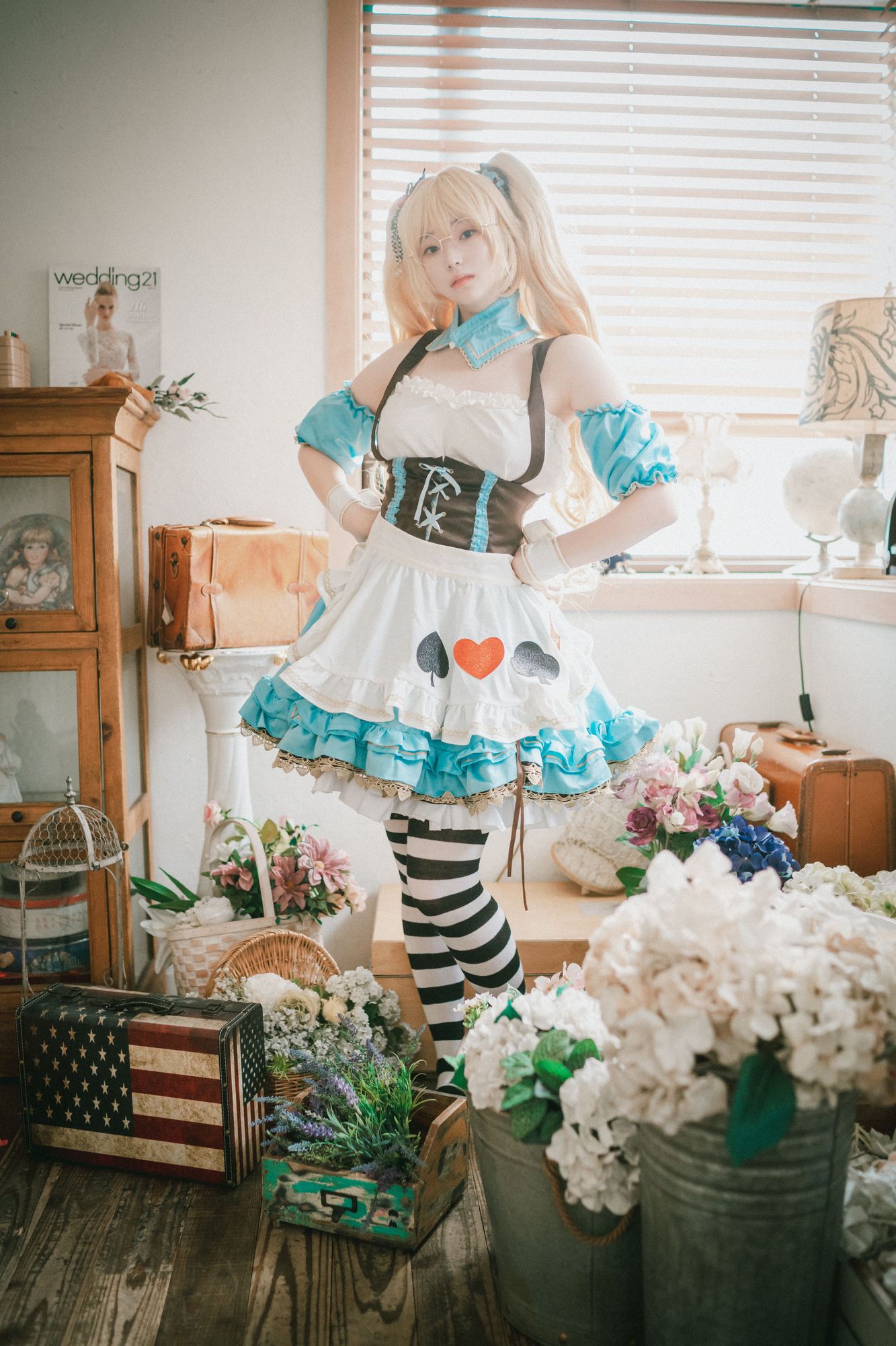 图片[42]-No.001-Alice in Glasses [49P]-coswz-cos王者