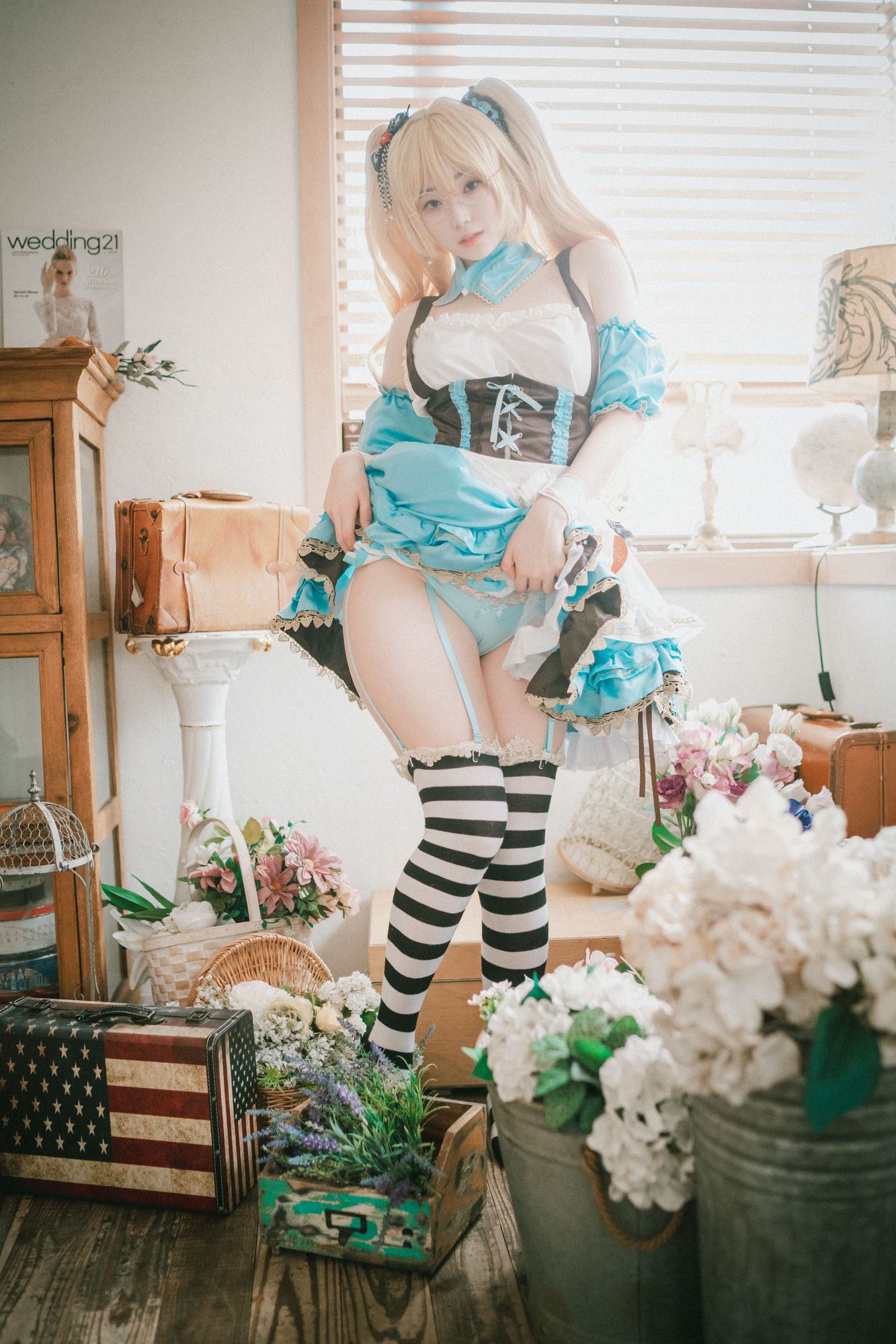 图片[41]-No.001-Alice in Glasses [49P]-coswz-cos王者