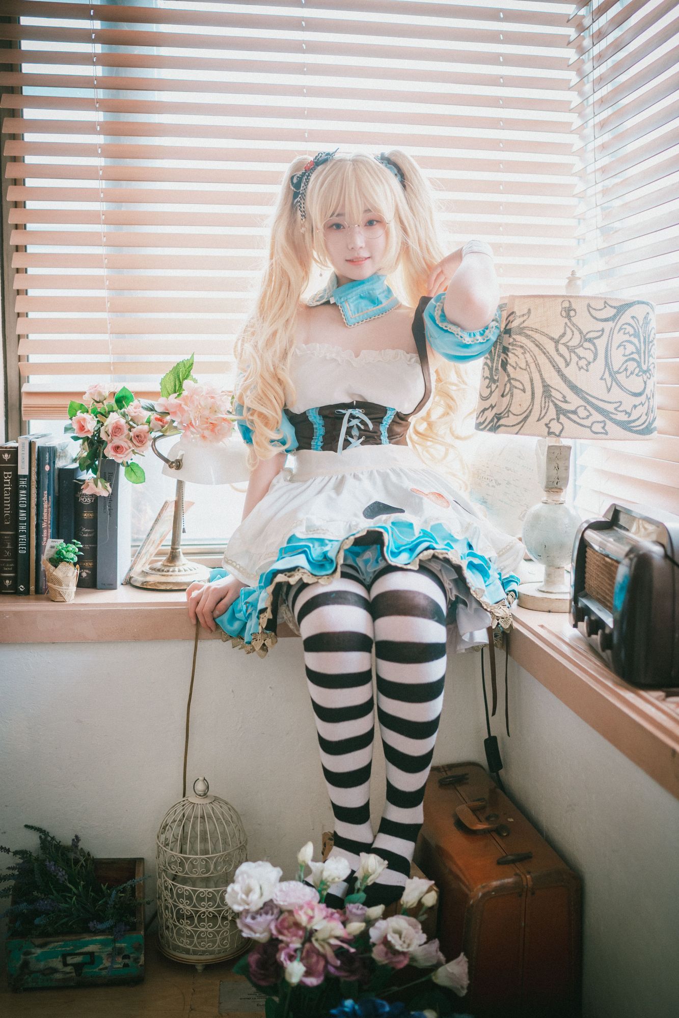 图片[7]-No.001-Alice in Glasses [49P]-coswz-cos王者