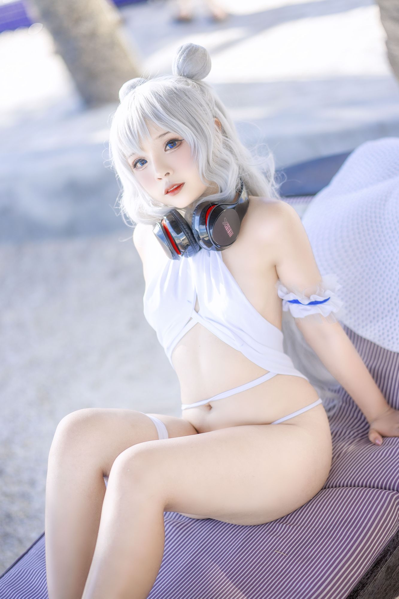 图片[6]-No.003 – Azur Lane Le Malin bikini [22P]-coswz-cos王者