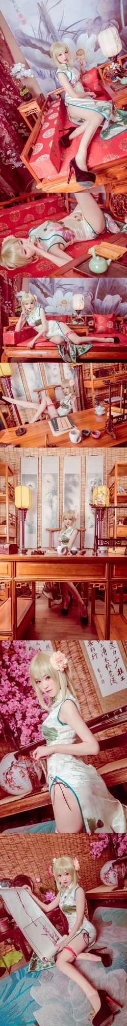 图片[6]-No.004-v家 gumi 旗袍 [8P]-coswz-cos王者