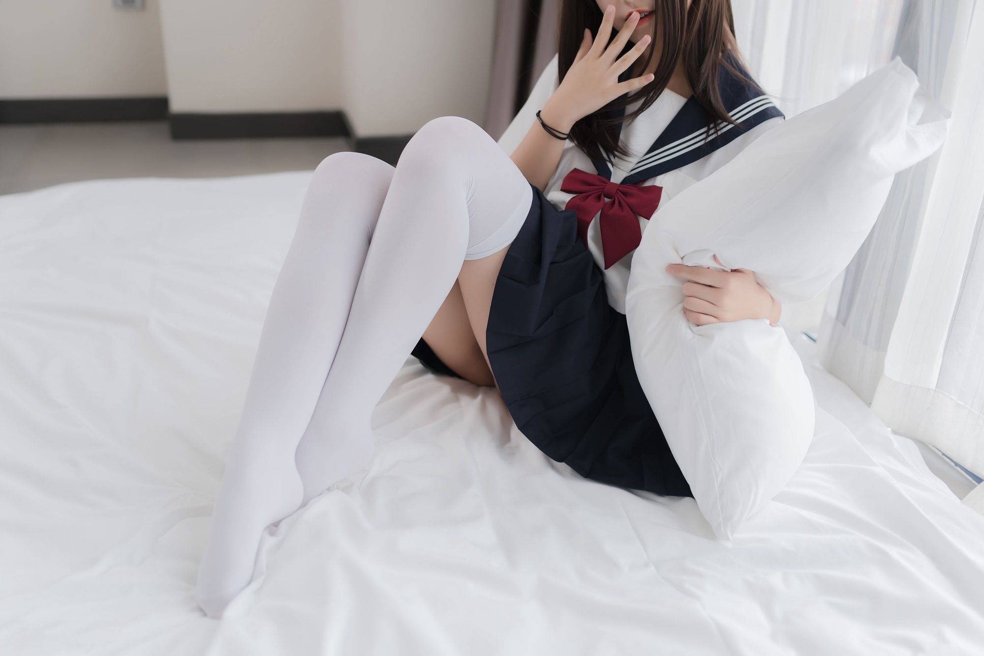 图片[35]-No.004-猫耳JK [40P]-coswz-cos王者