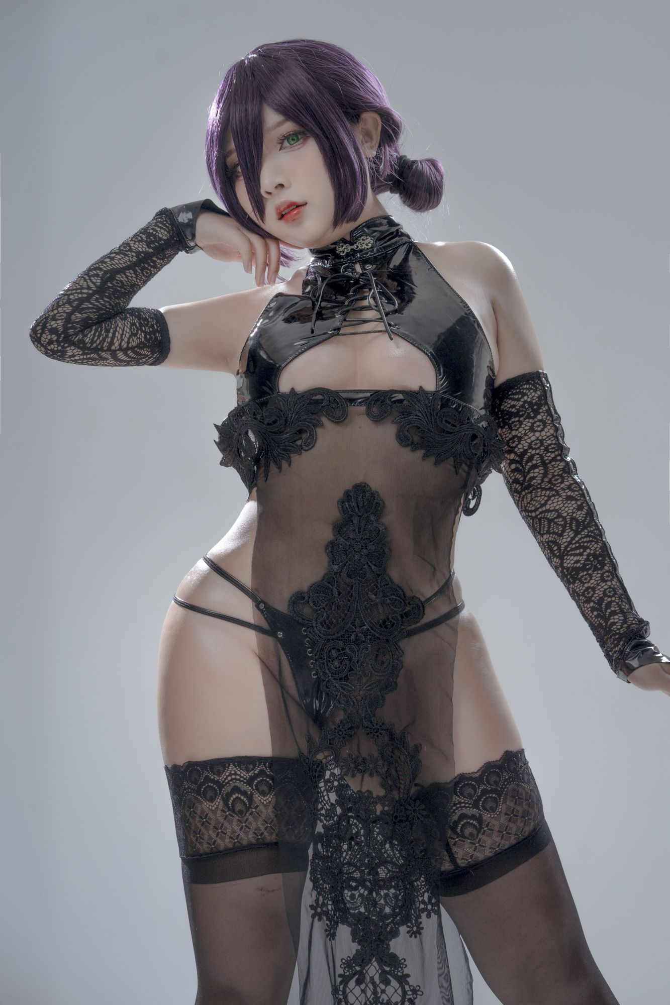 图片[6]-No.005 – Chainsaw Man Cheongsam Reze [10P]-coswz-cos王者