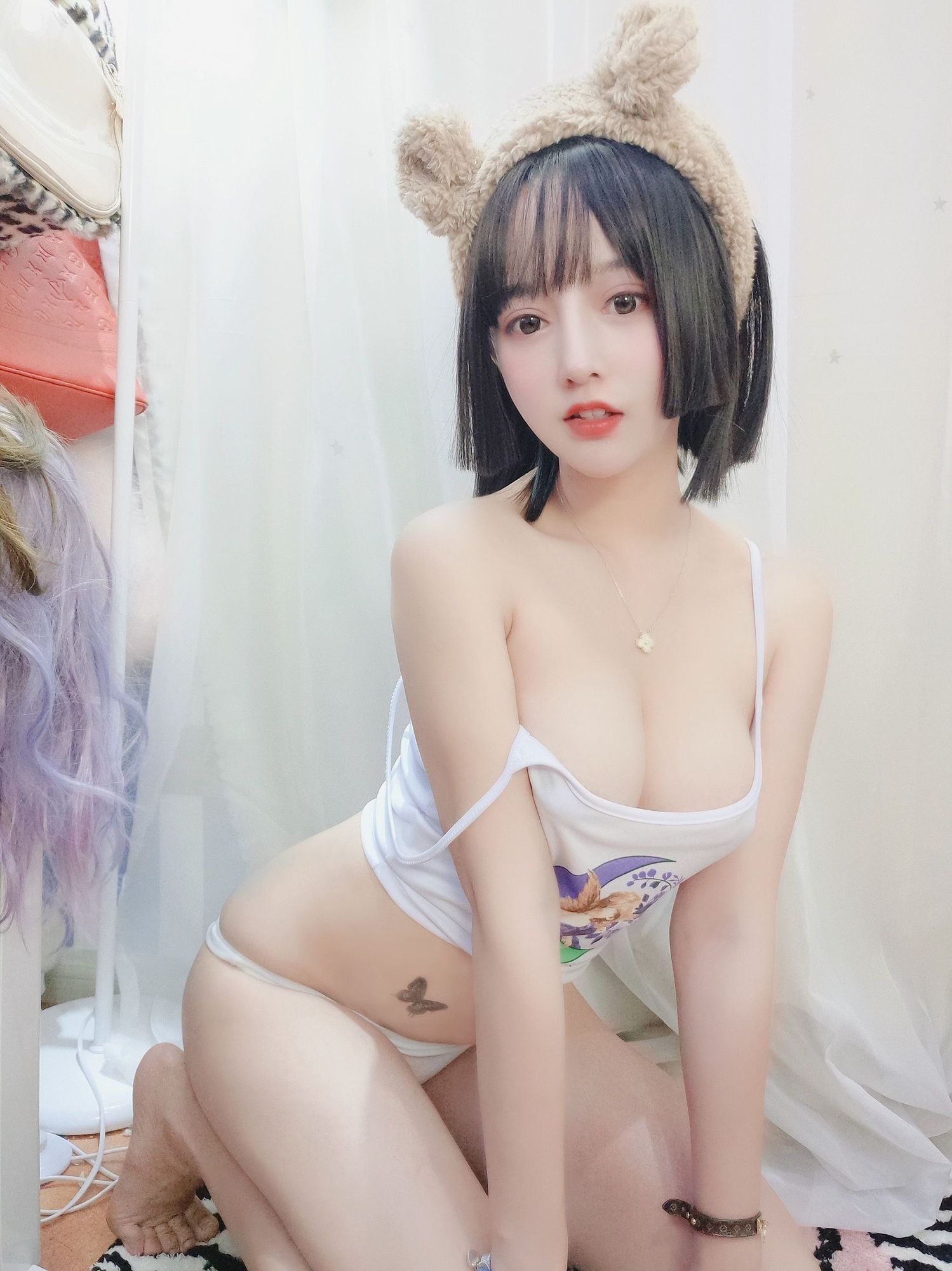 图片[6]-No.005-白色吊带 [36P]-coswz-cos王者