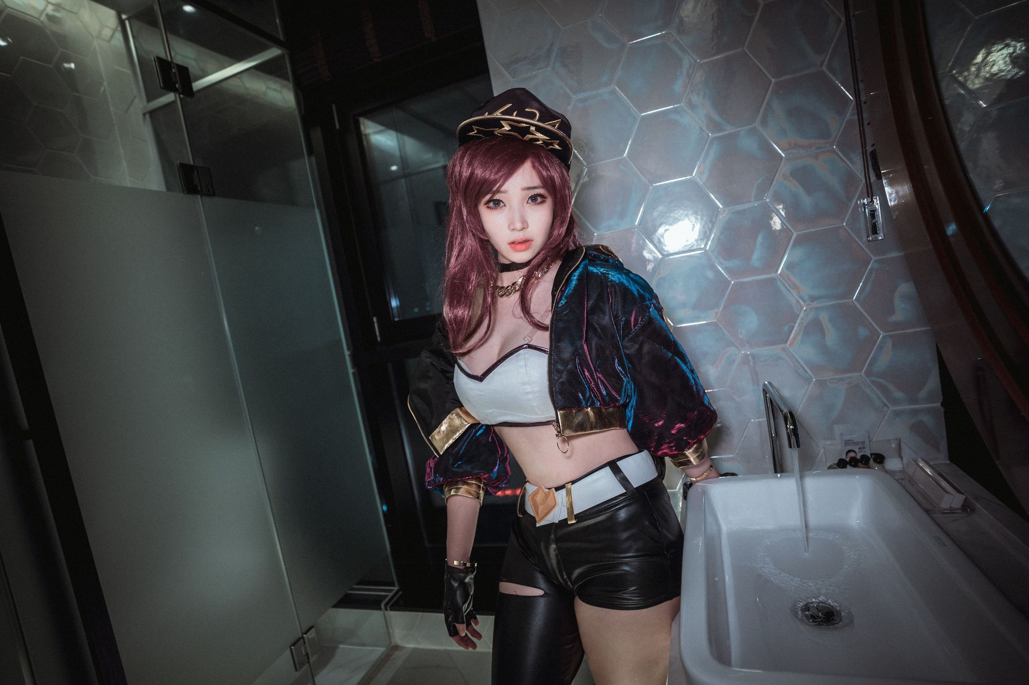 图片[41]-No.010-KDA Akali [43P]-coswz-cos王者