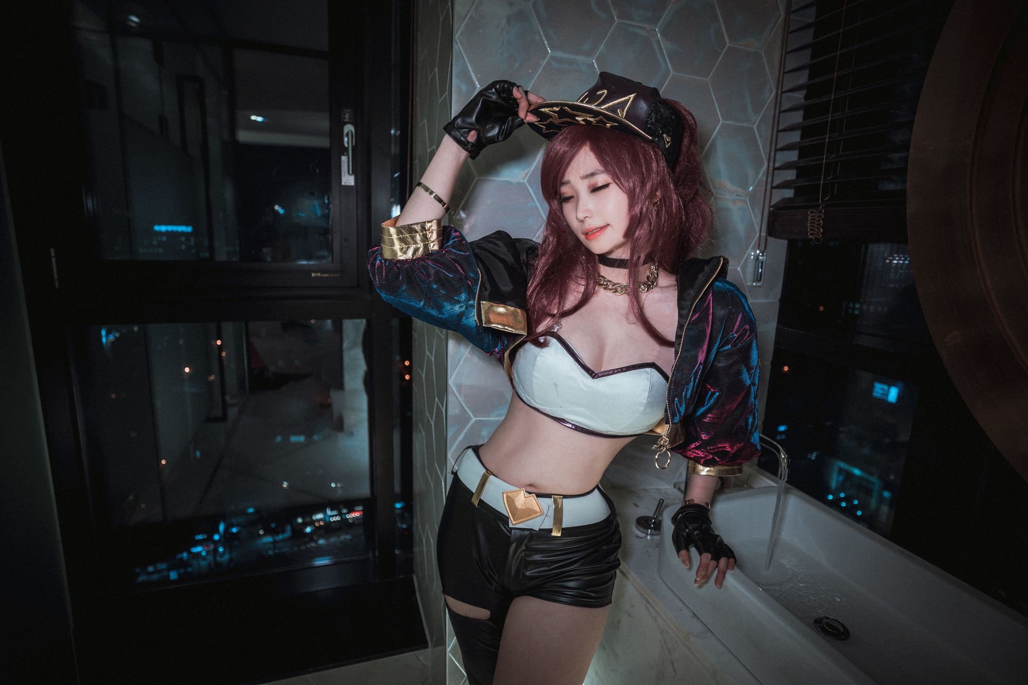 图片[40]-No.010-KDA Akali [43P]-coswz-cos王者