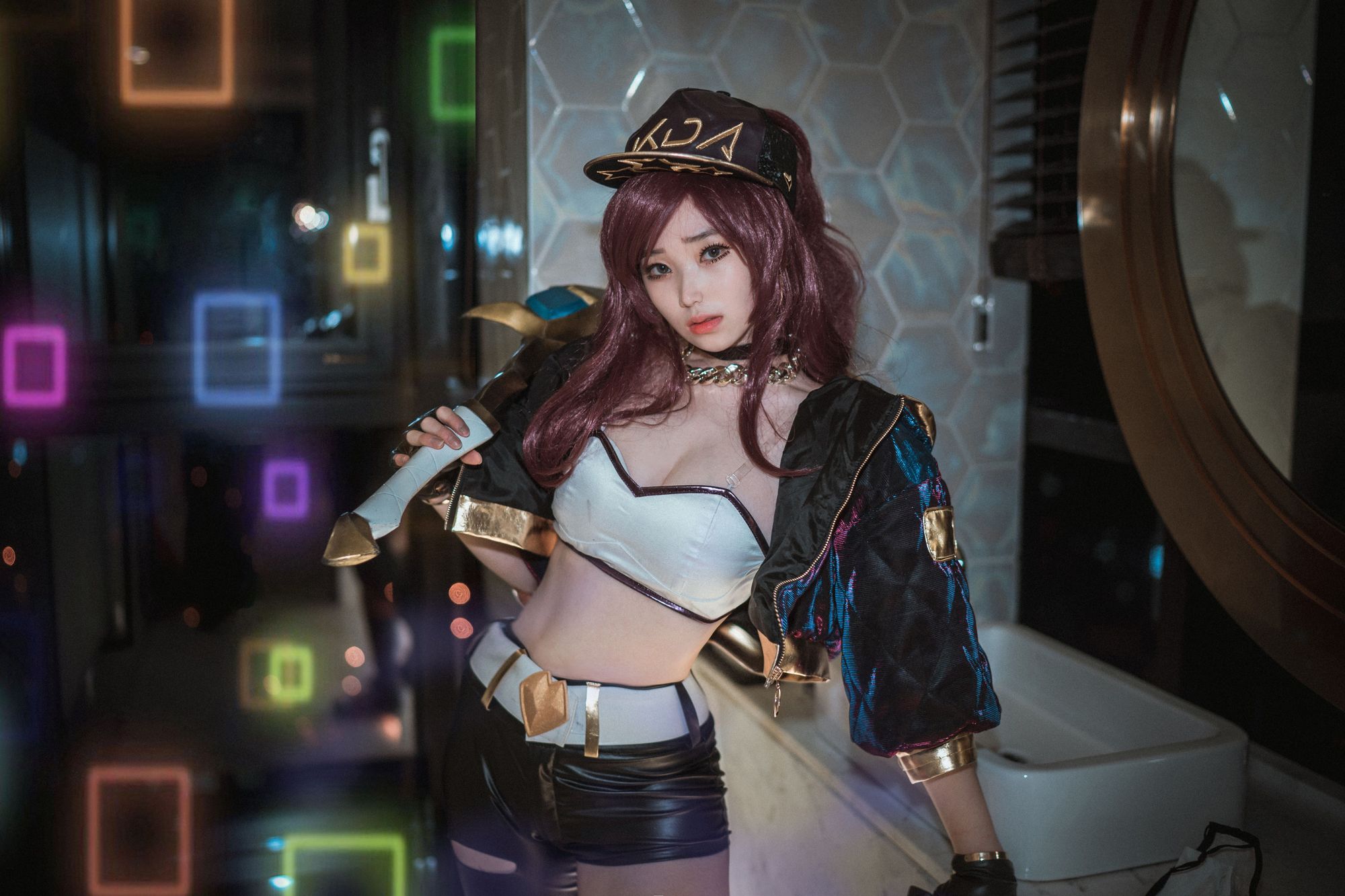 图片[39]-No.010-KDA Akali [43P]-coswz-cos王者