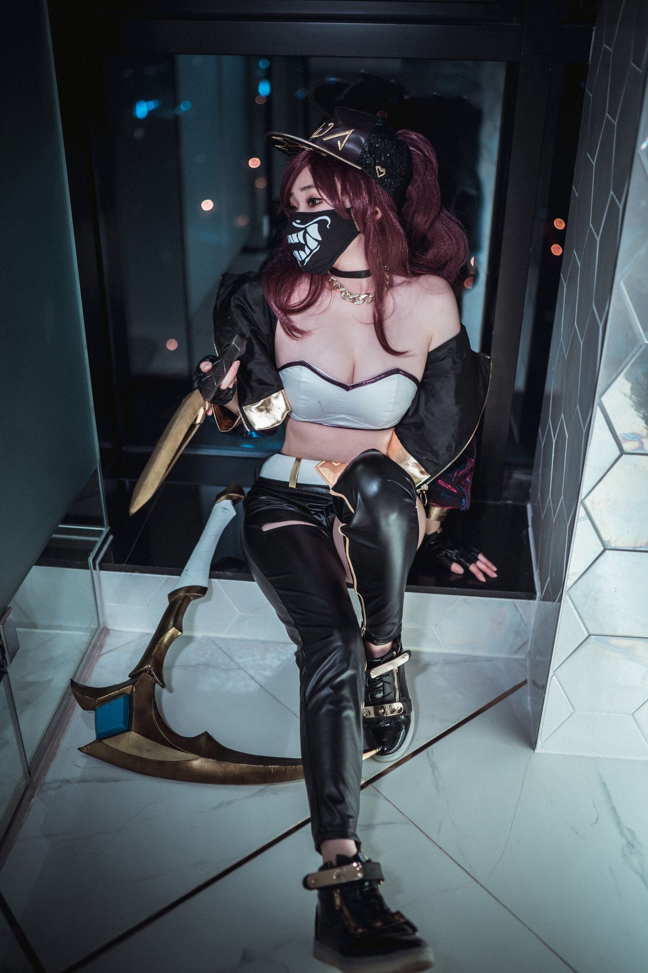 图片[38]-No.010-KDA Akali [43P]-coswz-cos王者