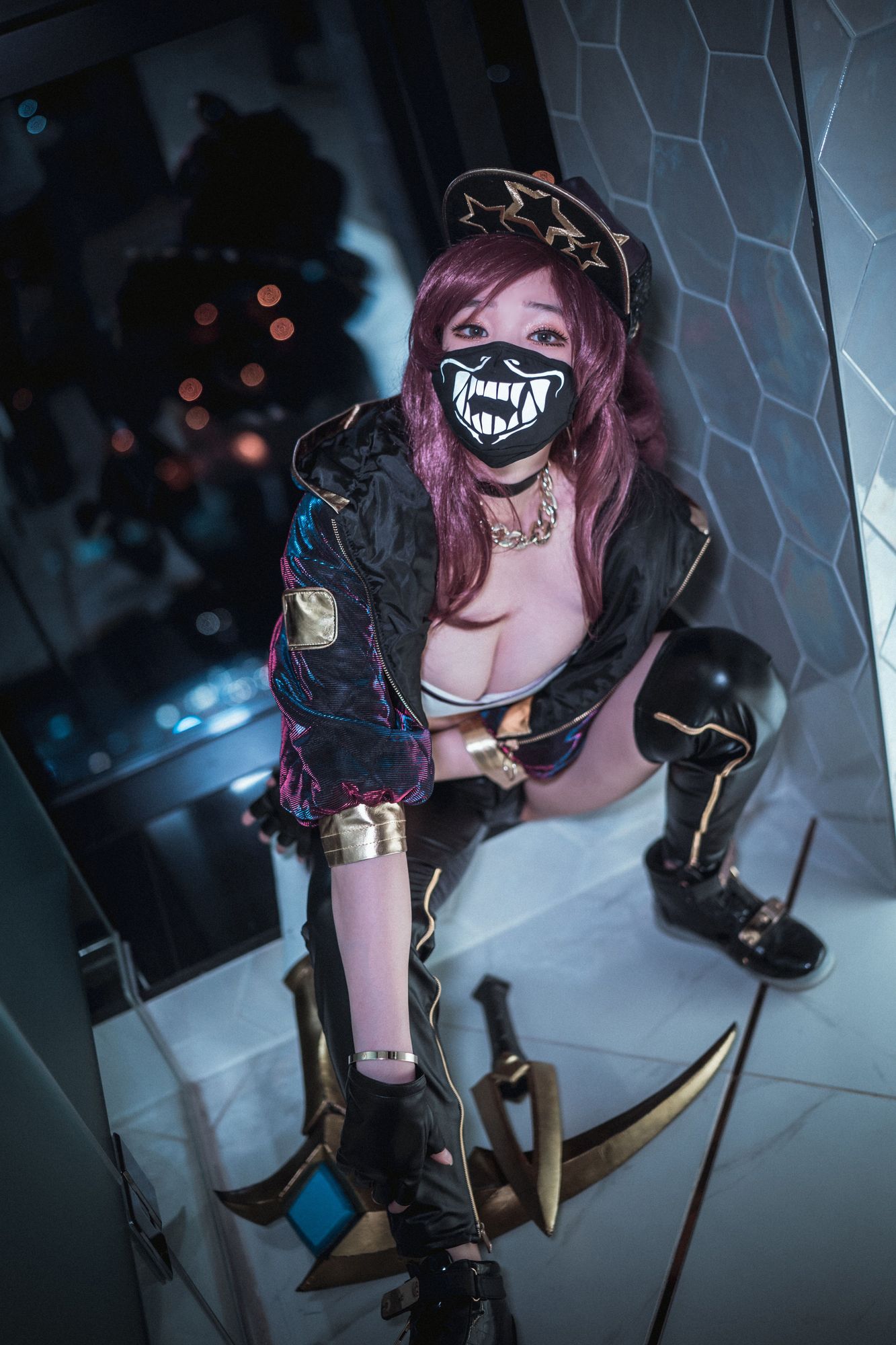 图片[33]-No.010-KDA Akali [43P]-coswz-cos王者
