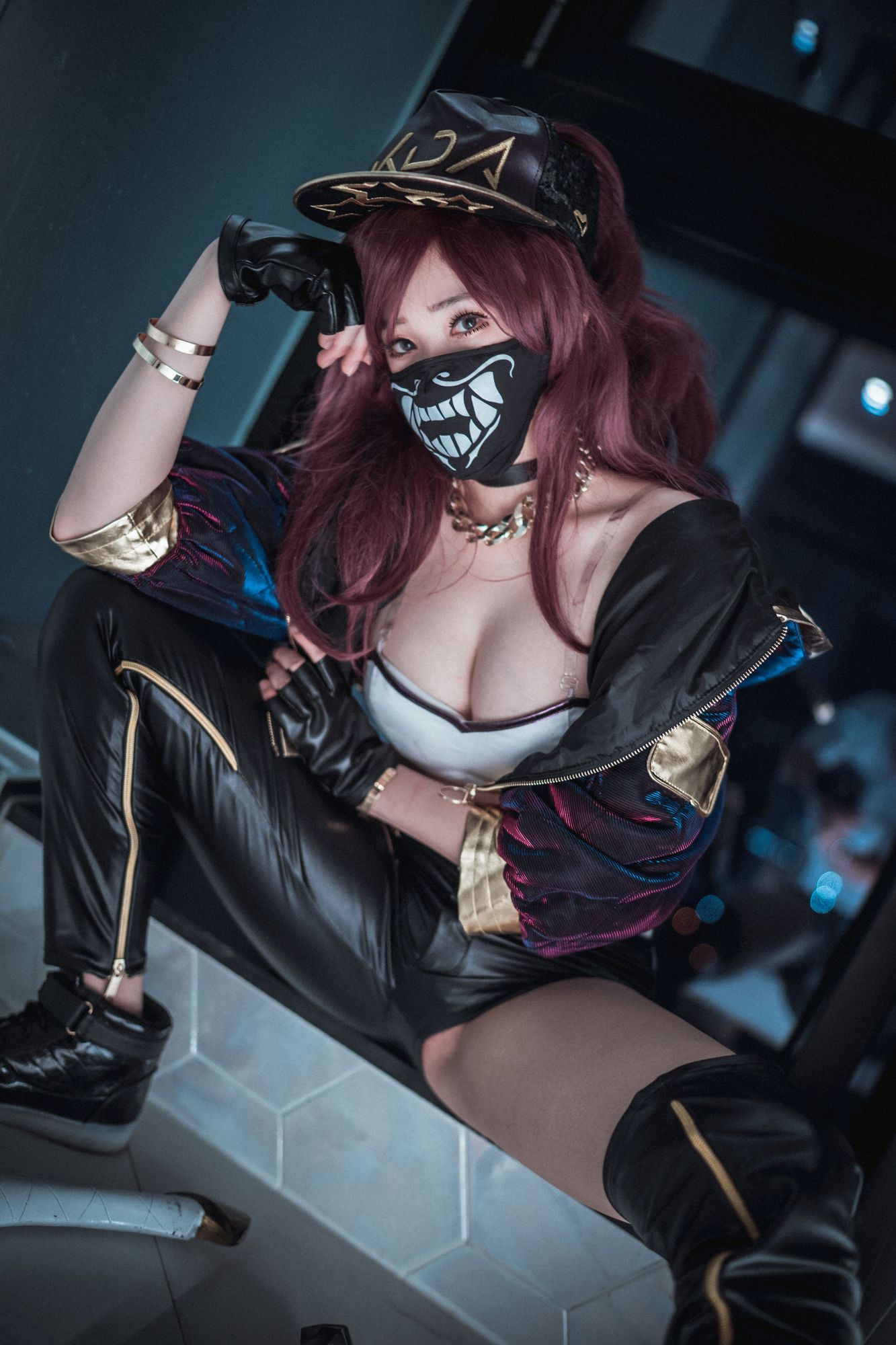 图片[30]-No.010-KDA Akali [43P]-coswz-cos王者