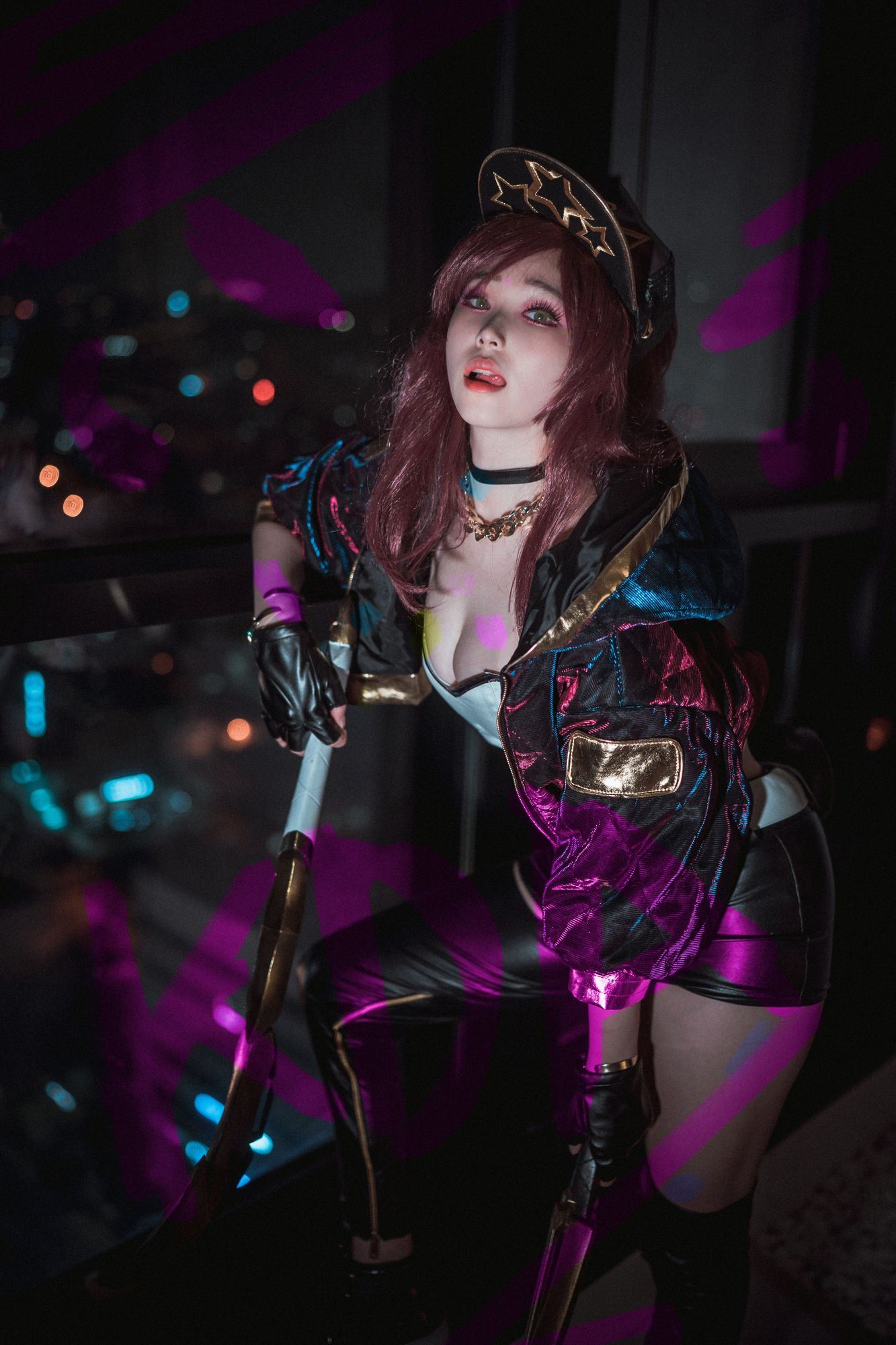 图片[26]-No.010-KDA Akali [43P]-coswz-cos王者