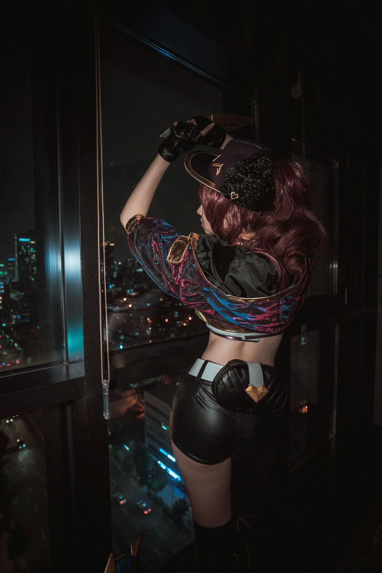 图片[22]-No.010-KDA Akali [43P]-coswz-cos王者
