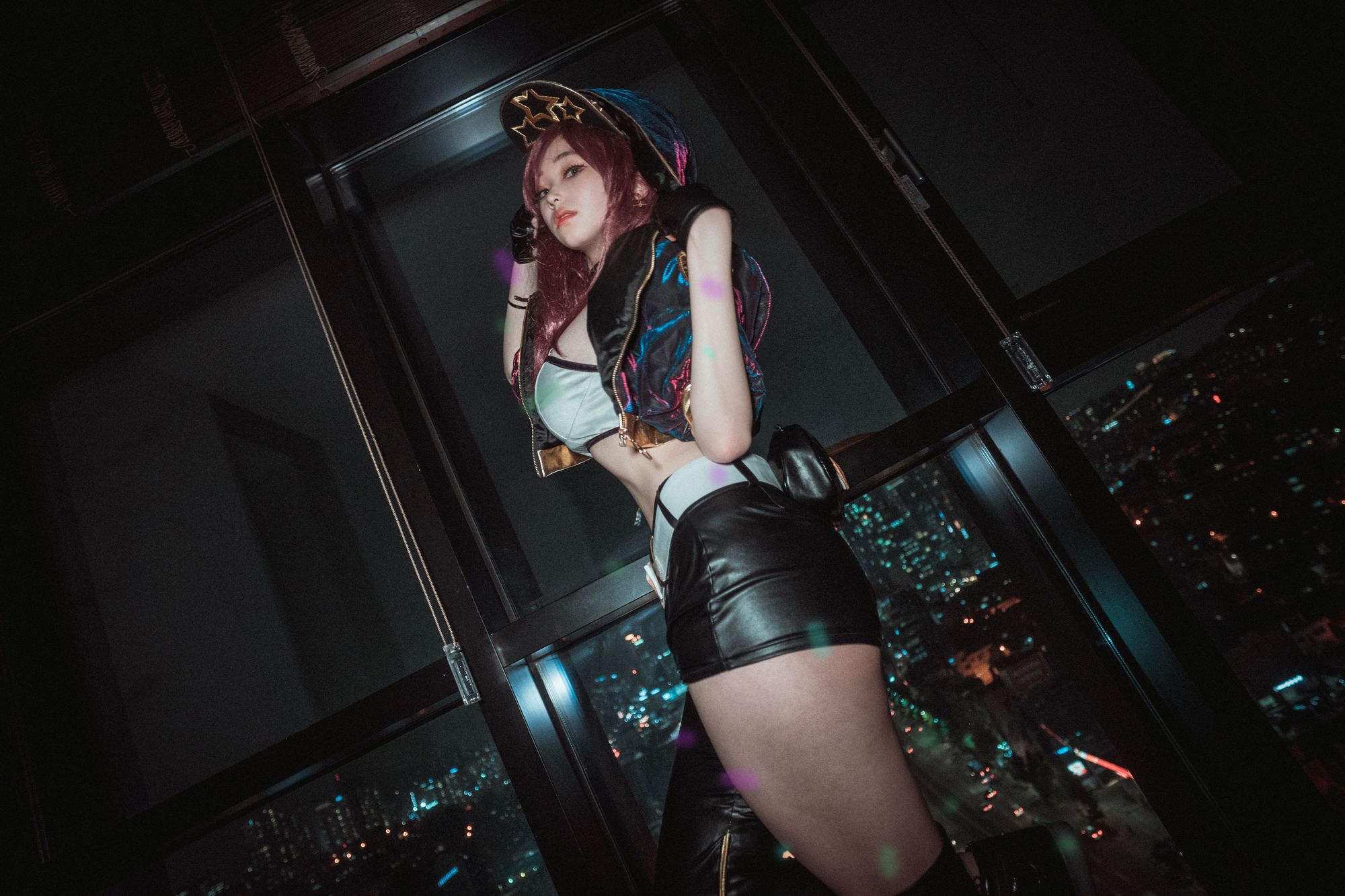 图片[21]-No.010-KDA Akali [43P]-coswz-cos王者