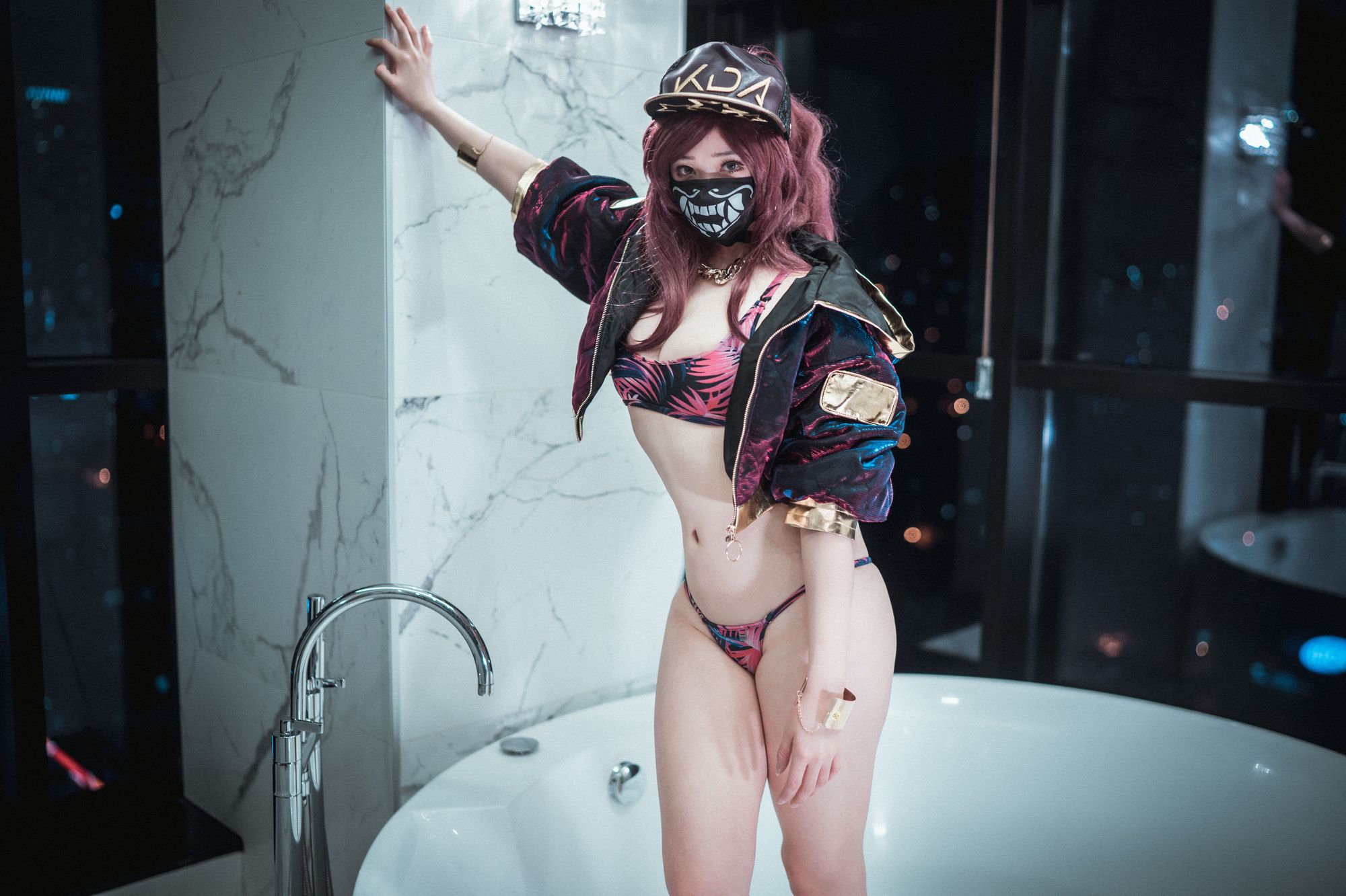 图片[19]-No.010-KDA Akali [43P]-coswz-cos王者