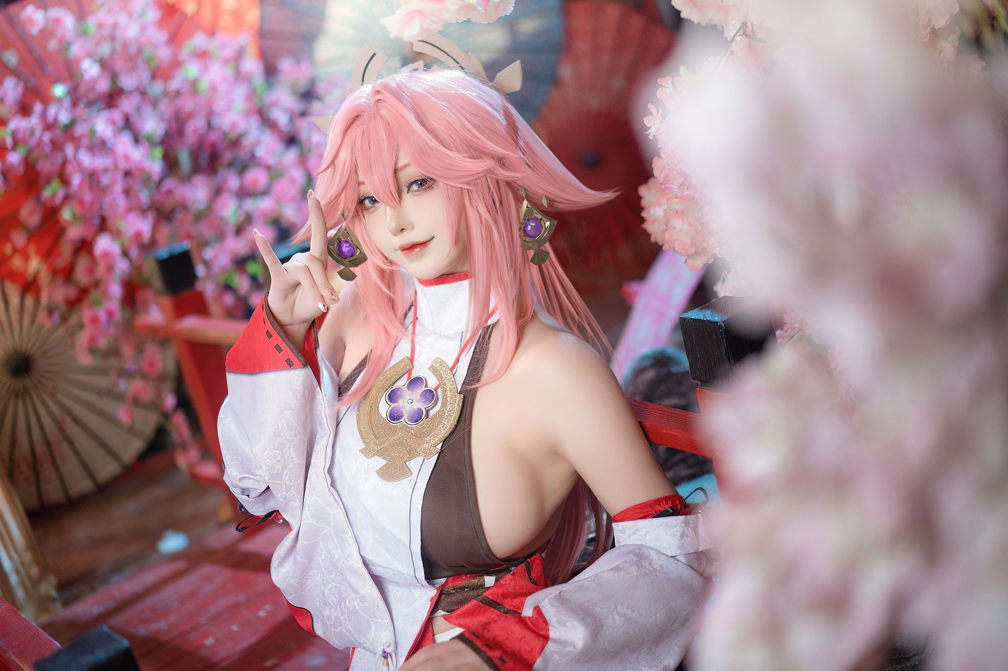 图片[2]-No.015 – 2023年02月舰长 八重神子 [12P]-coswz-cos王者