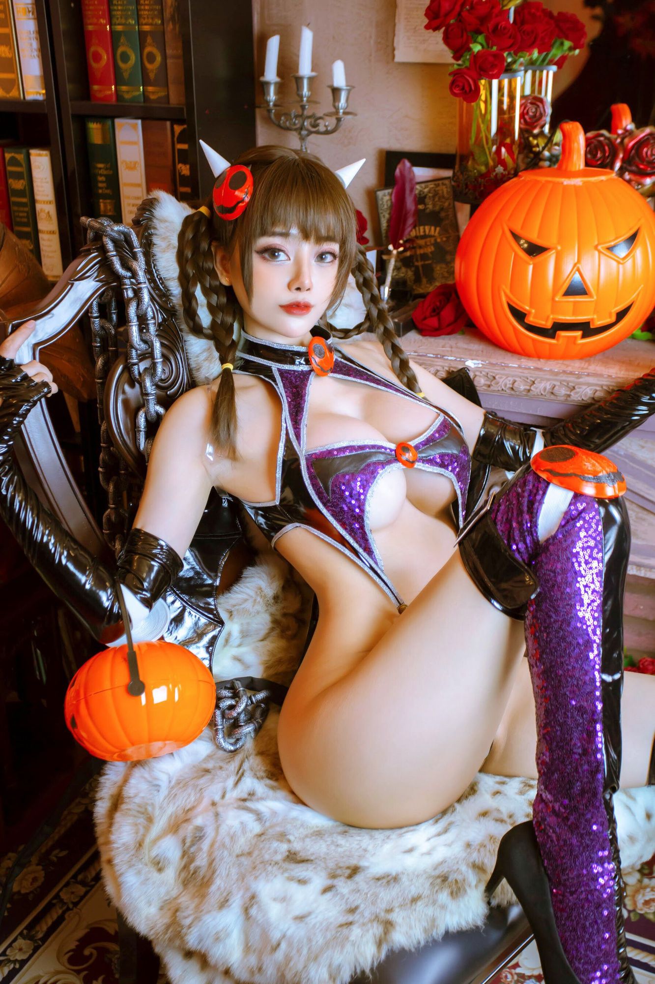 图片[10]-No.042-Leifang Halloween [23P]-coswz-cos王者