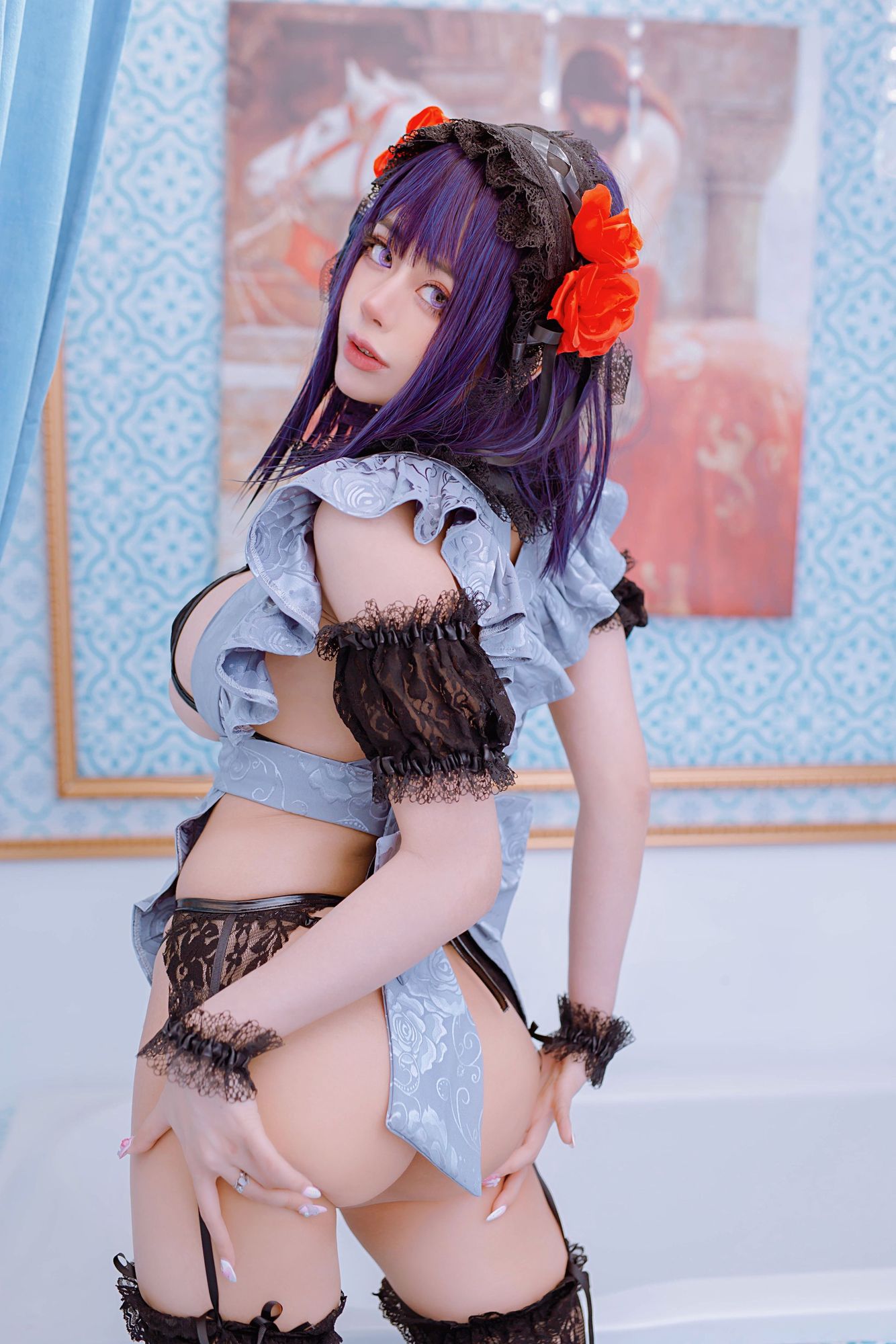 图片[59]-No.047-Shizuku Kuroe [63P 1V]-coswz-cos王者