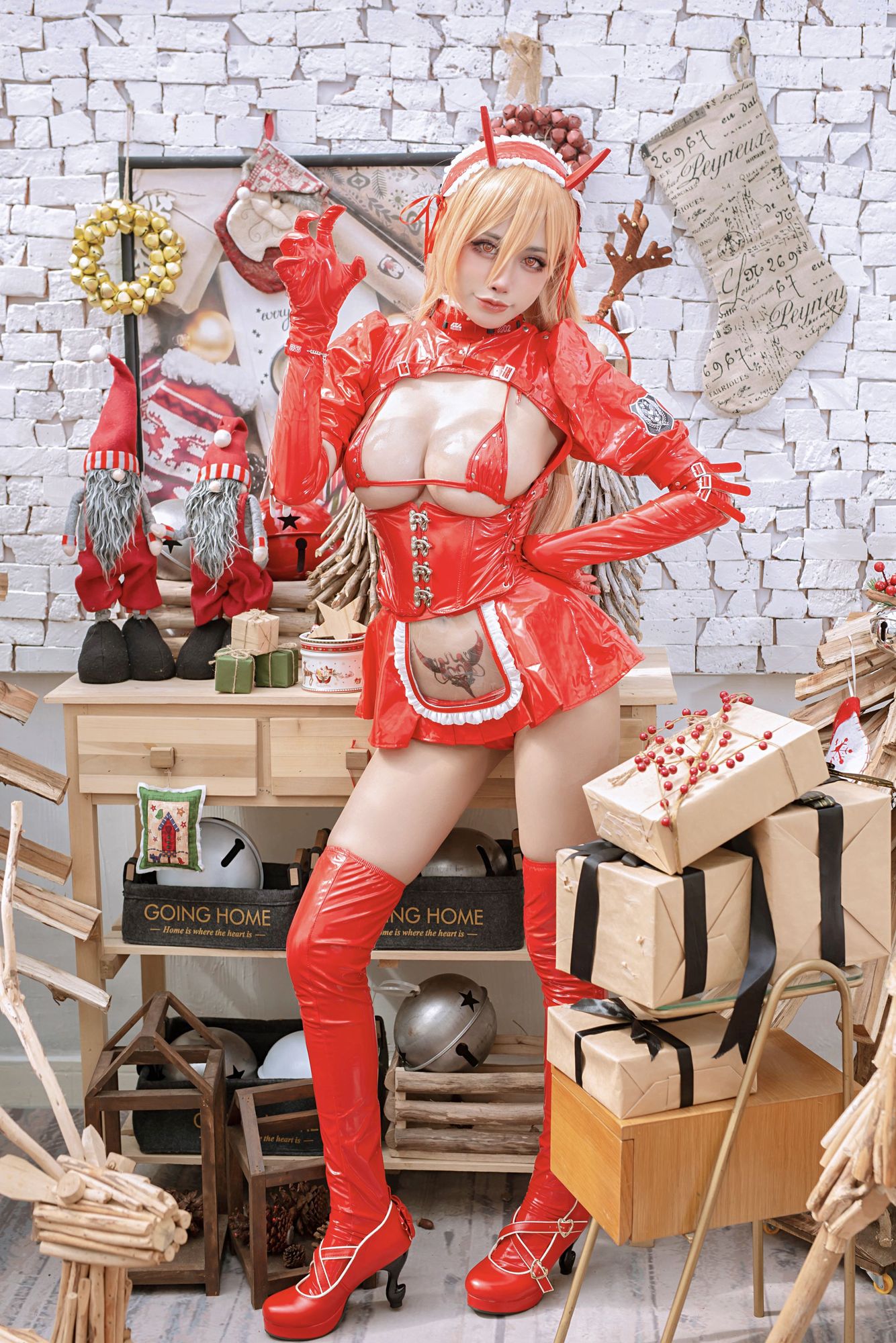 图片[6]-No.050-Powa Christmas [52P 1V]-coswz-cos王者