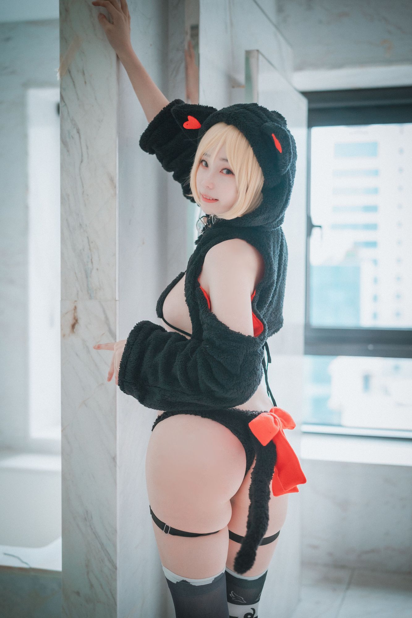 图片[62]-No.067-[DJAWA] Naughty Black Cat [101P]-coswz-cos王者