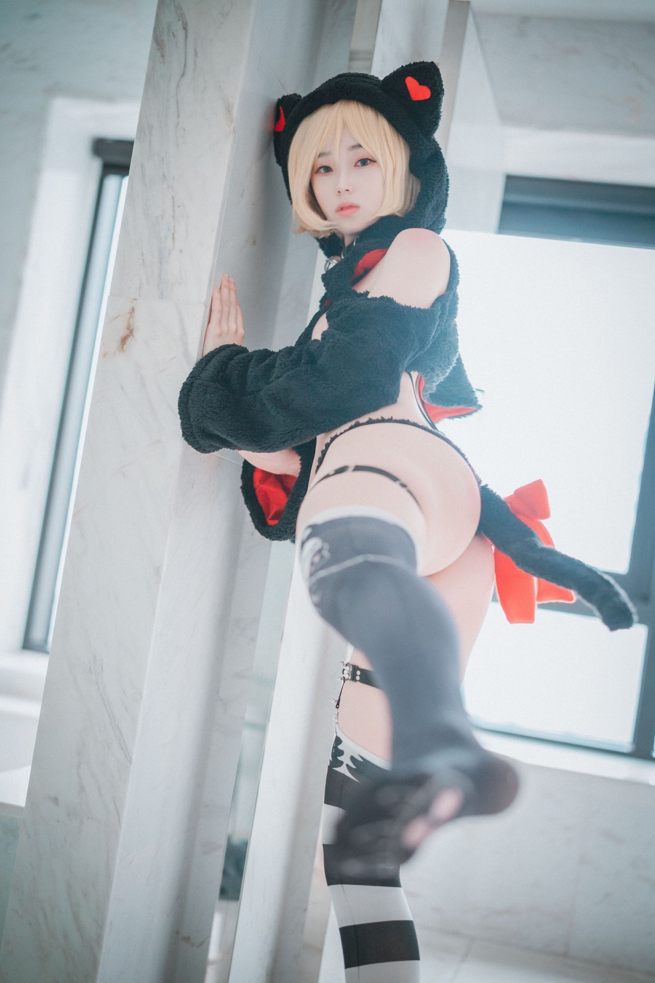 图片[60]-No.067-[DJAWA] Naughty Black Cat [101P]-coswz-cos王者