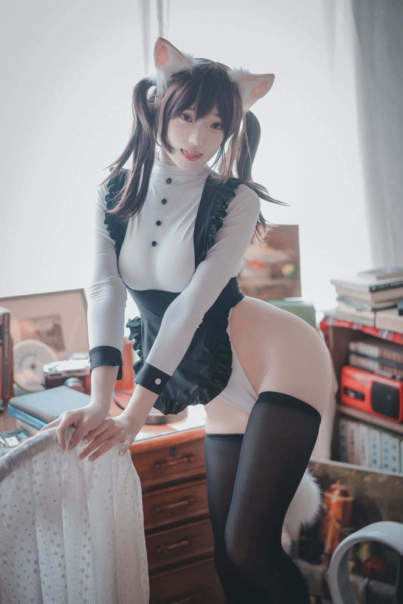 图片[6]-No.071-[DJAWA] Maid Mansion W Bambi(밤비)&Sonson(손손) [153P]-coswz-cos王者