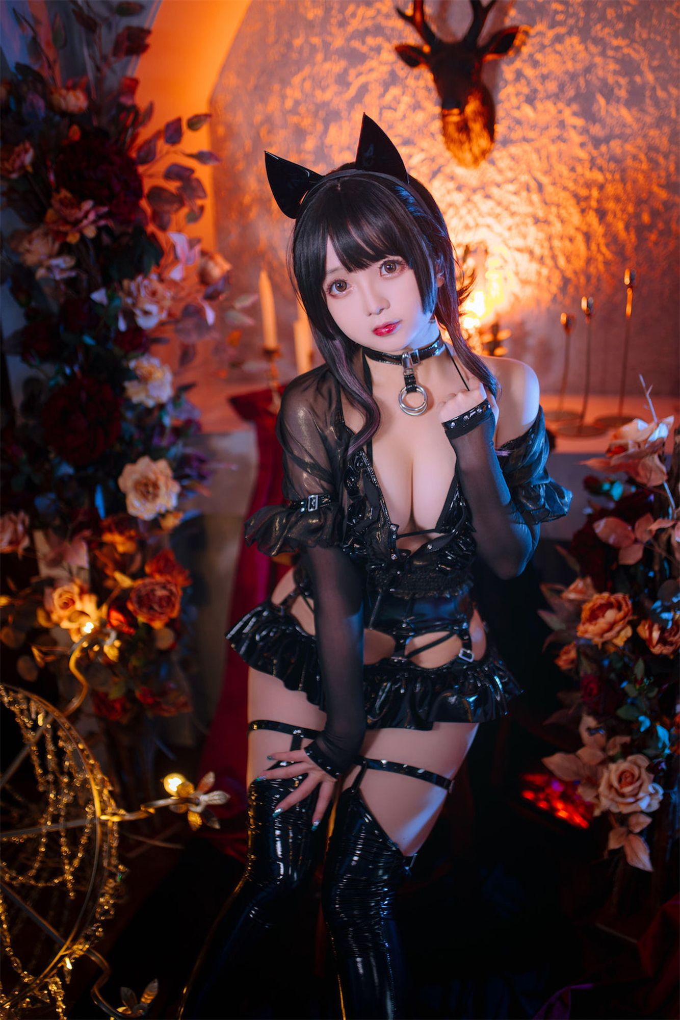 图片[118]-No.071 – 皮衣系列 猫猫领域 [120P 2V]-coswz-cos王者
