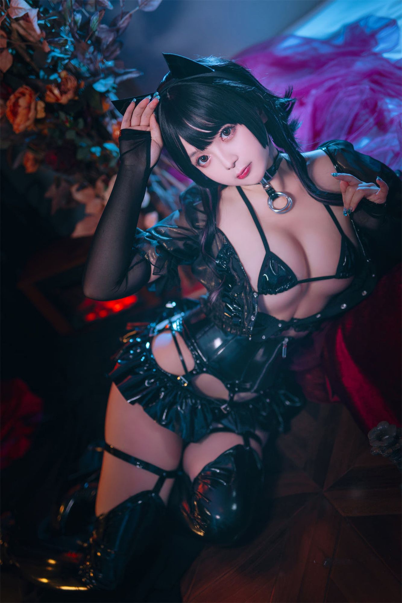图片[82]-No.071 – 皮衣系列 猫猫领域 [120P 2V]-coswz-cos王者