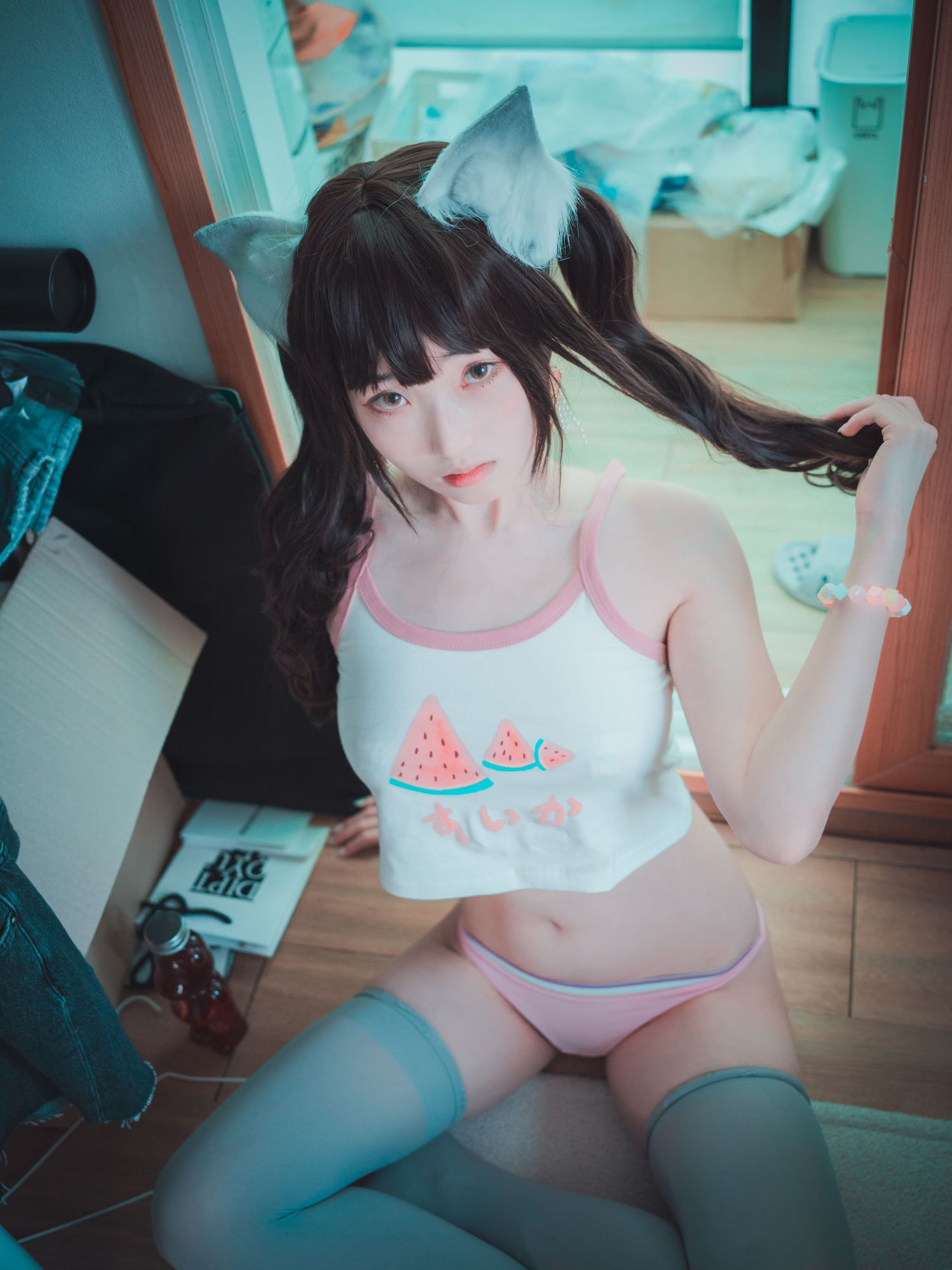 图片[40]-No.069-[DJAWA] The cat I picked up turned into a girl [197P] – Normal [136P]-coswz-cos王者