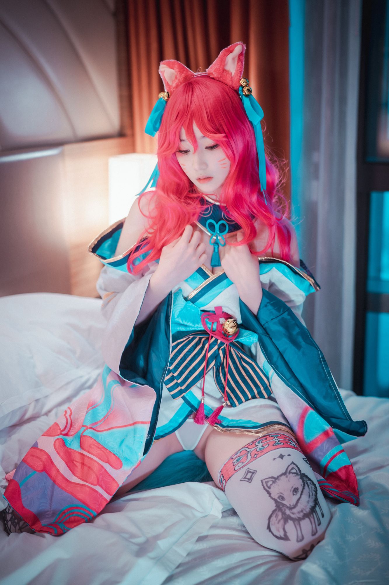 图片[73]-No.019-Spirit Blossom Ahri – Normal [78P]-coswz-cos王者