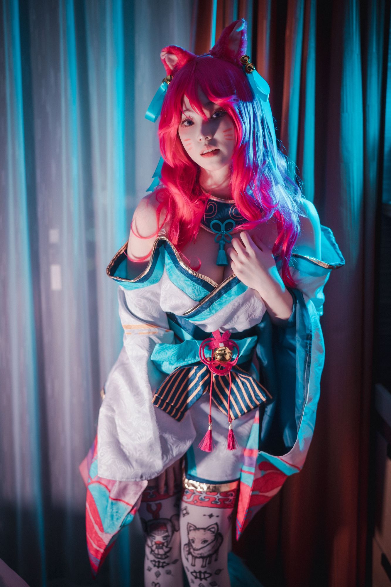 图片[26]-No.019-Spirit Blossom Ahri – Normal [78P]-coswz-cos王者