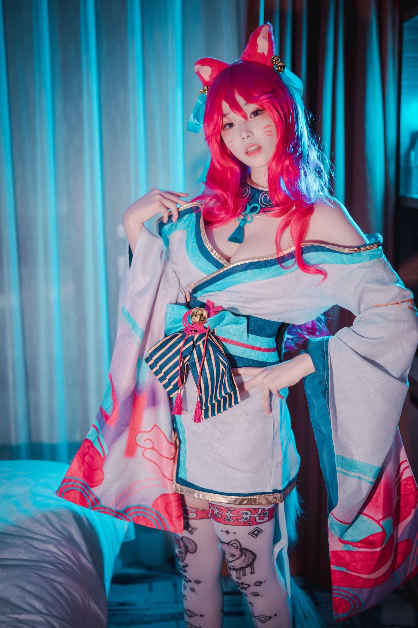 图片[24]-No.019-Spirit Blossom Ahri – Normal [78P]-coswz-cos王者