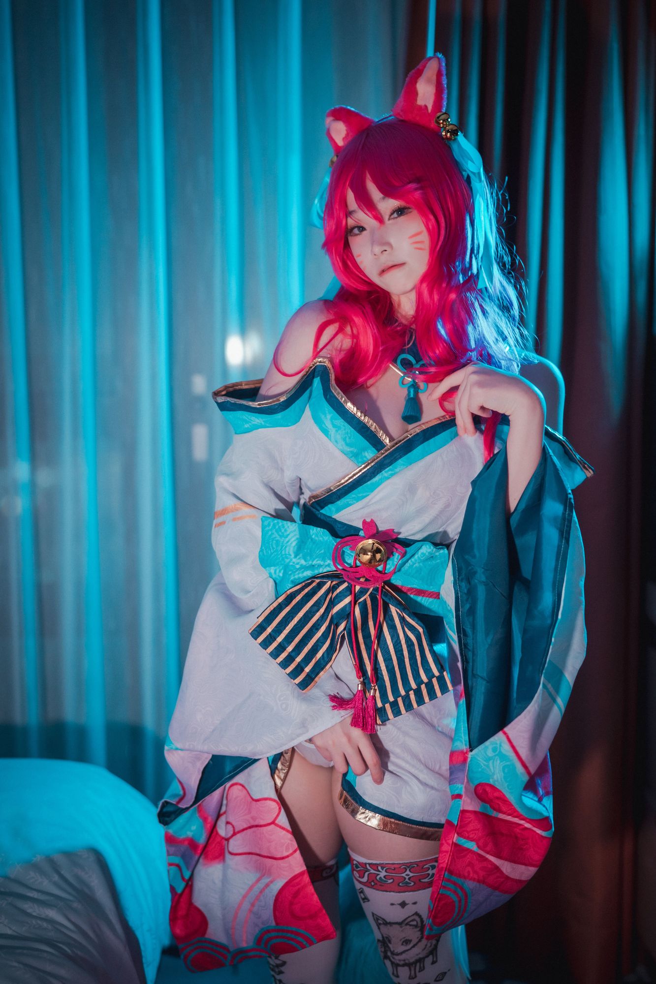 图片[23]-No.019-Spirit Blossom Ahri – Normal [78P]-coswz-cos王者