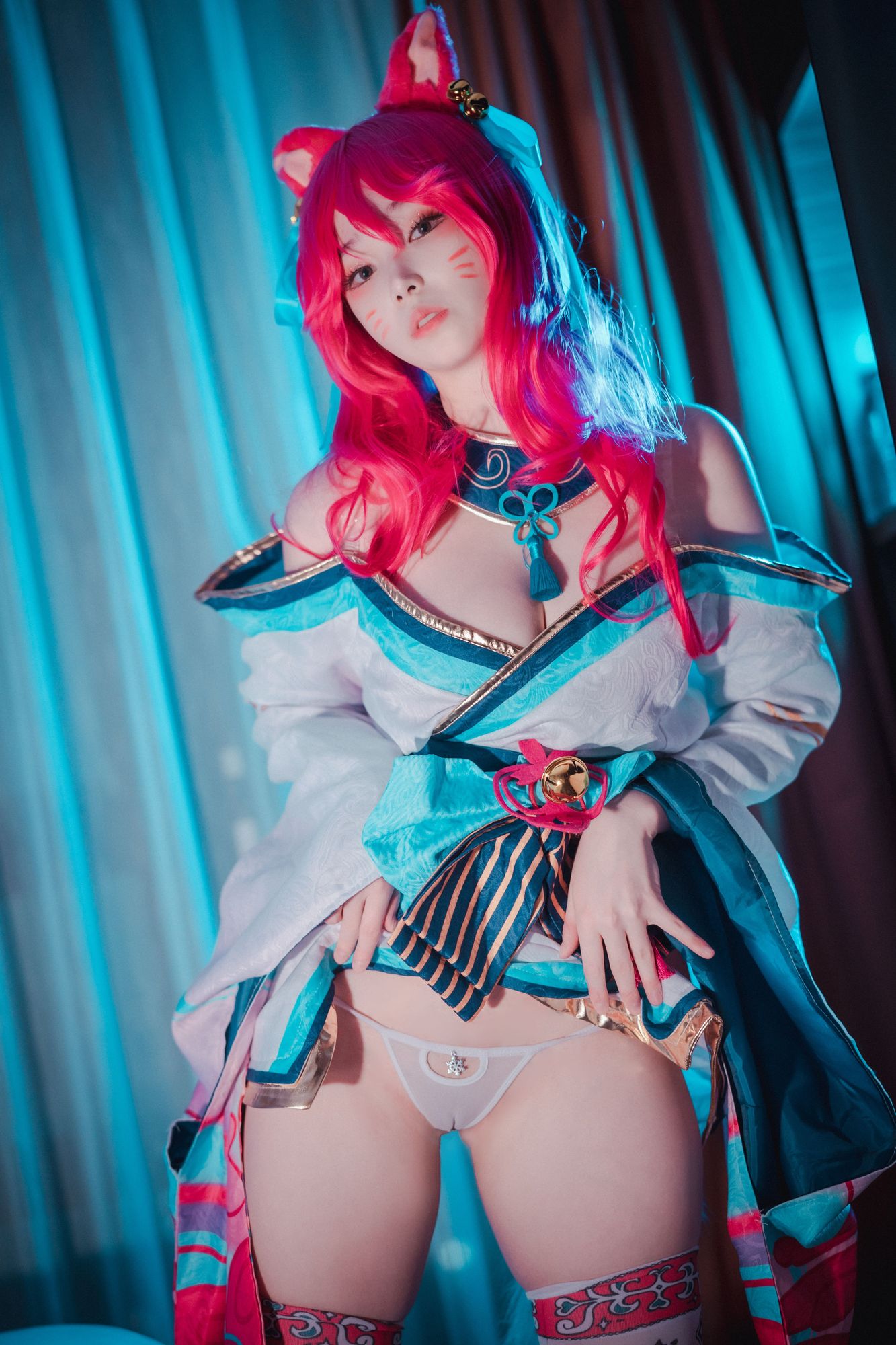 图片[22]-No.019-Spirit Blossom Ahri – Normal [78P]-coswz-cos王者