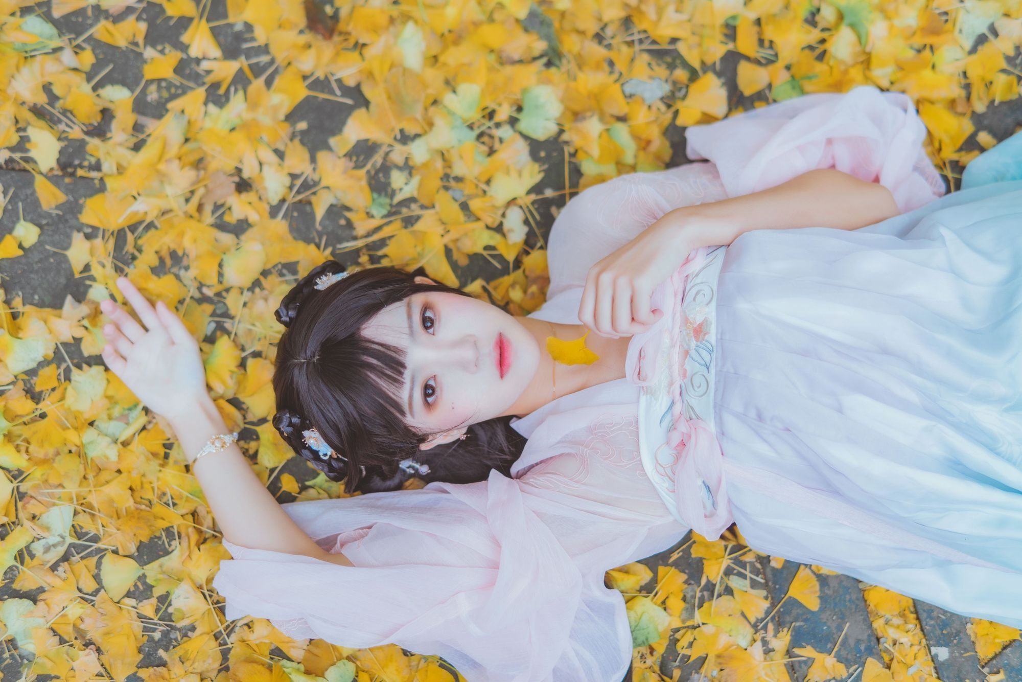 图片[6]-No.145-温柔×4 – 汉服银杏 [10P]-coswz-cos王者