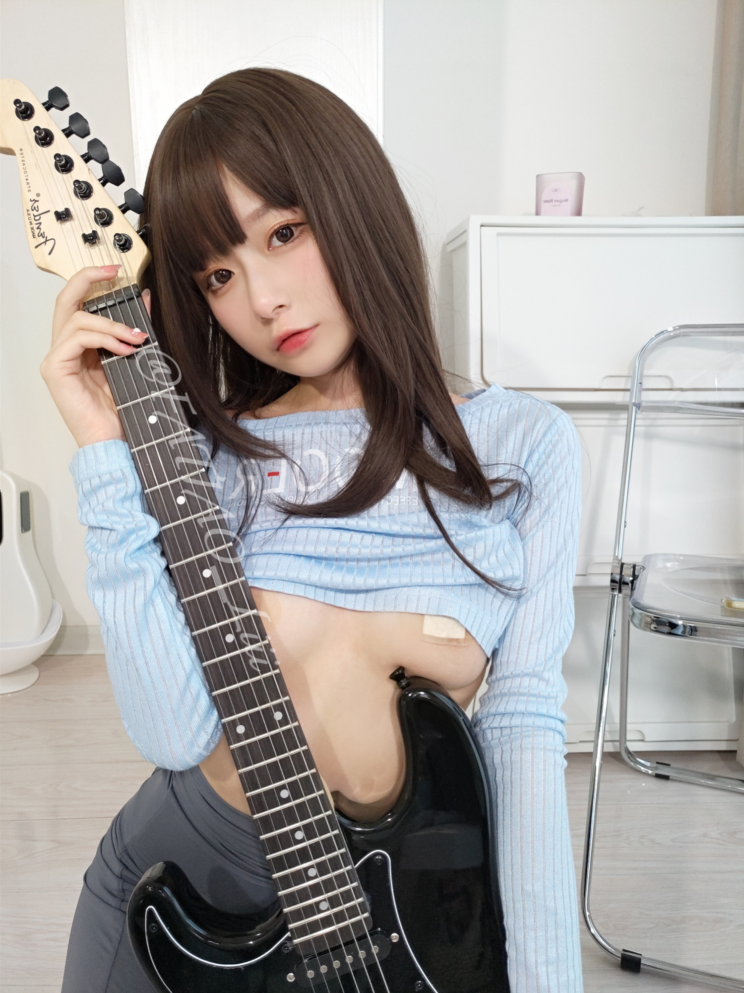 图片[6]-No.011-吉他妹妹 [102P 4V]-coswz-cos王者