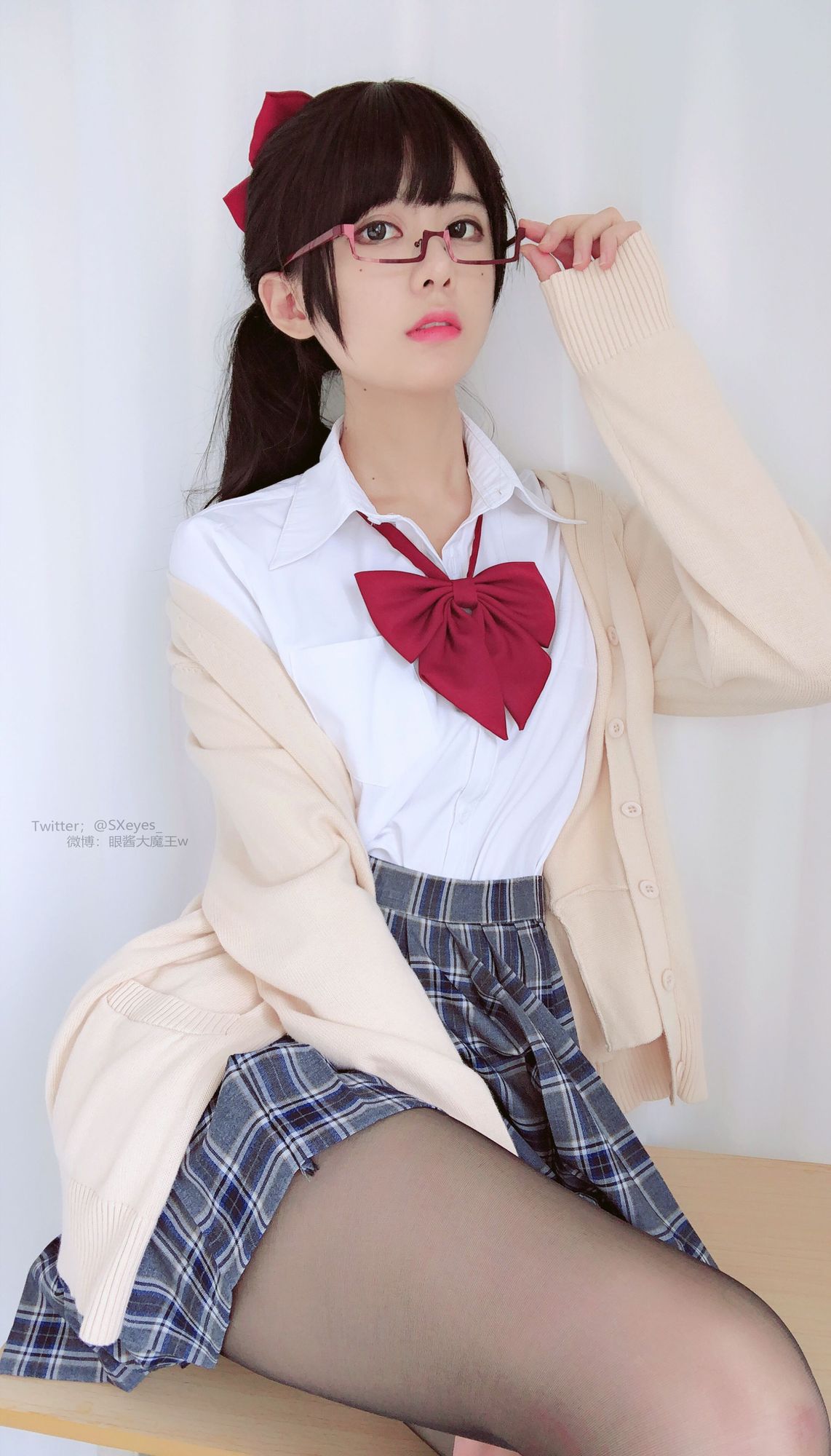 图片[6]-No.012-黑丝jk4 [8P]-coswz-cos王者